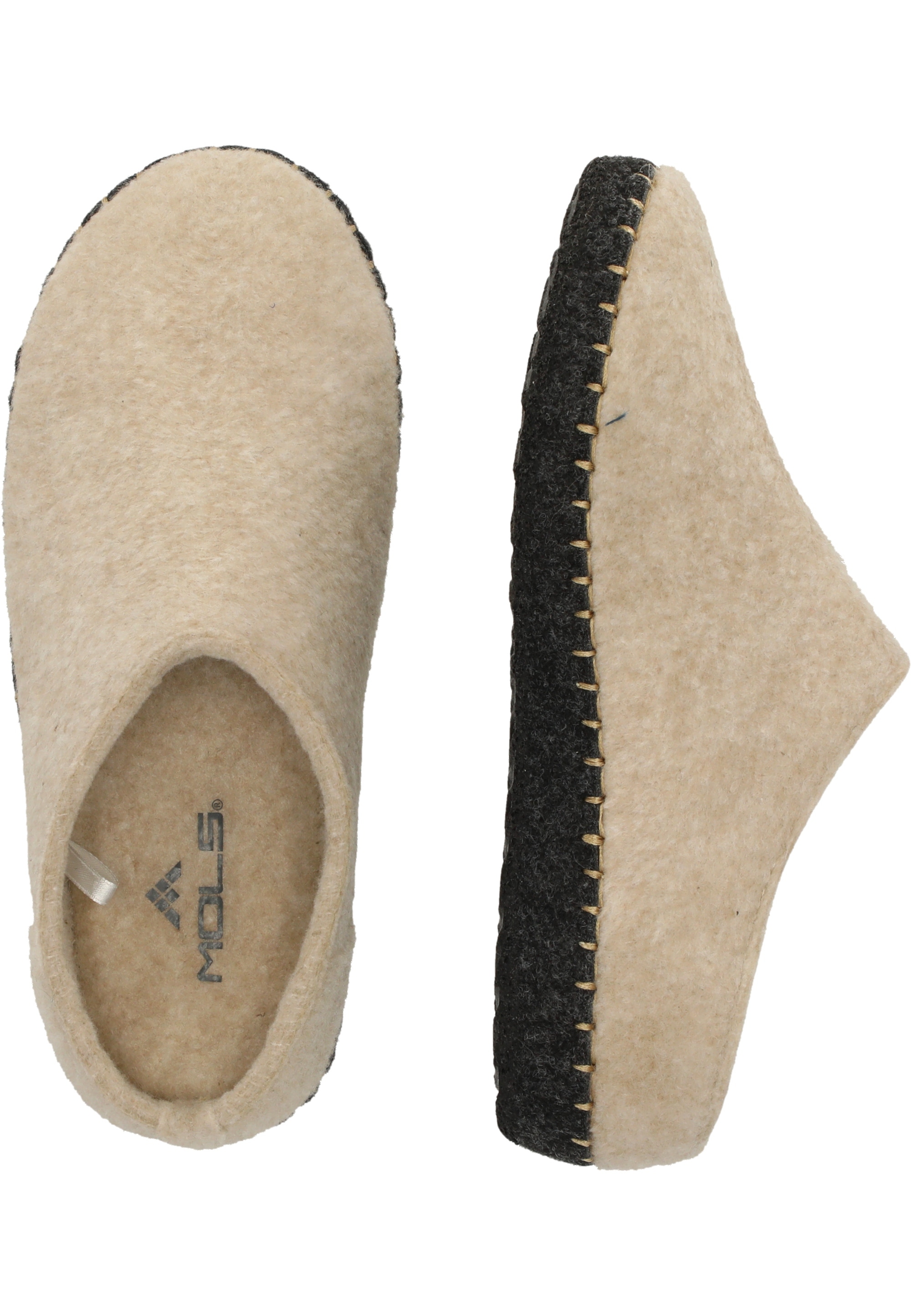 MOLS Hausschuh »Sinaka«, im schlichten Design
