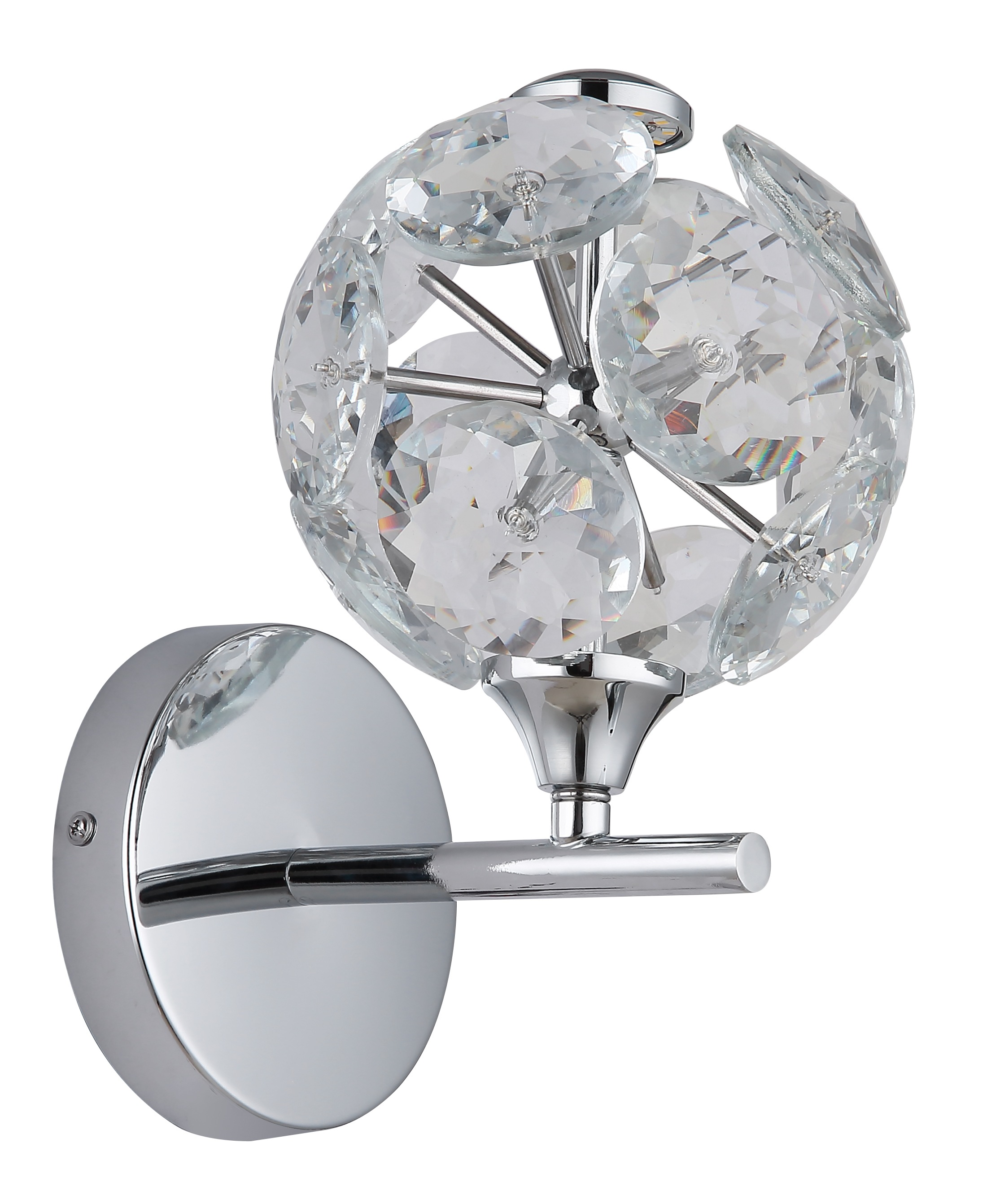 GLOBO LIGHTING Wandleuchte »VIRINA« LED-Modul 1 Stk. Warmweiß Wandlampe Wand Wohnzimmer Flur Wandbeleuchtung