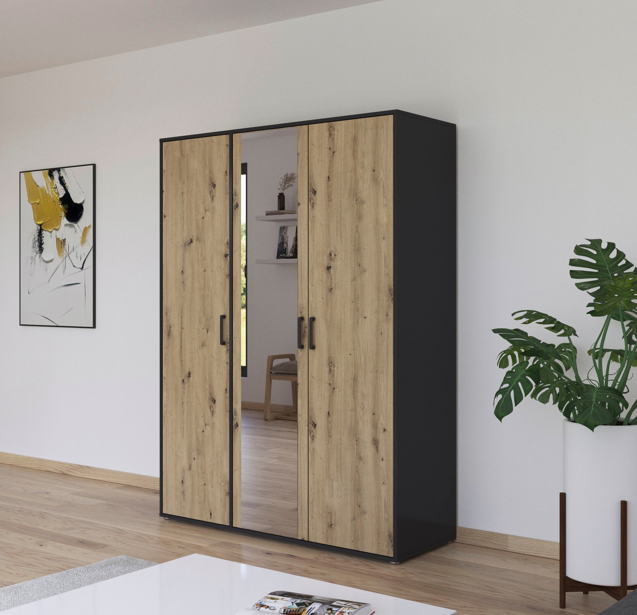rauch Drehtürenschrank "Voyager", (in 3 verschiedenen Ausstattungen BASIC/C günstig online kaufen
