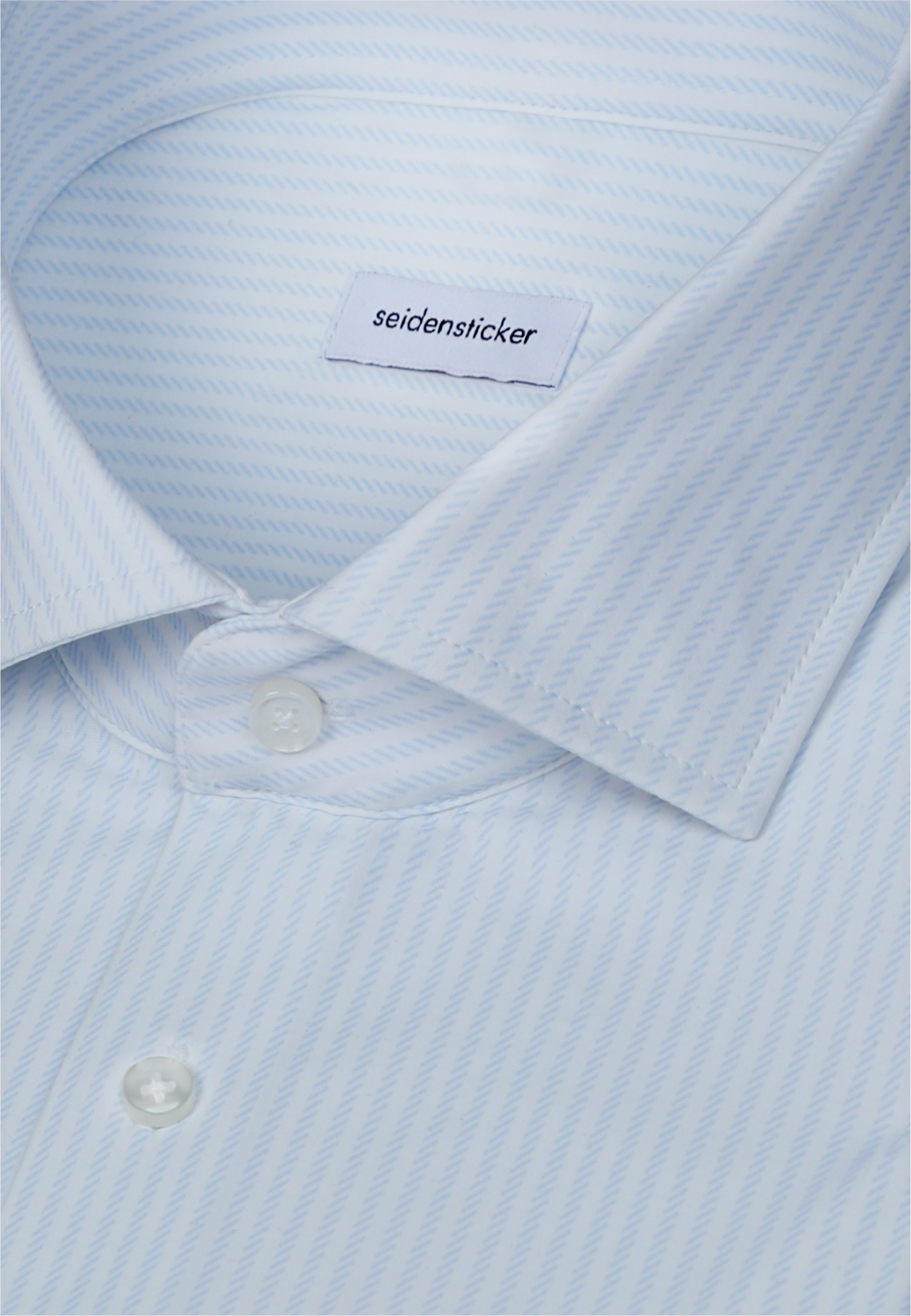 seidensticker Businesshemd »Schwarze Rose« X-Slim 1/1 Kentkragen Druck