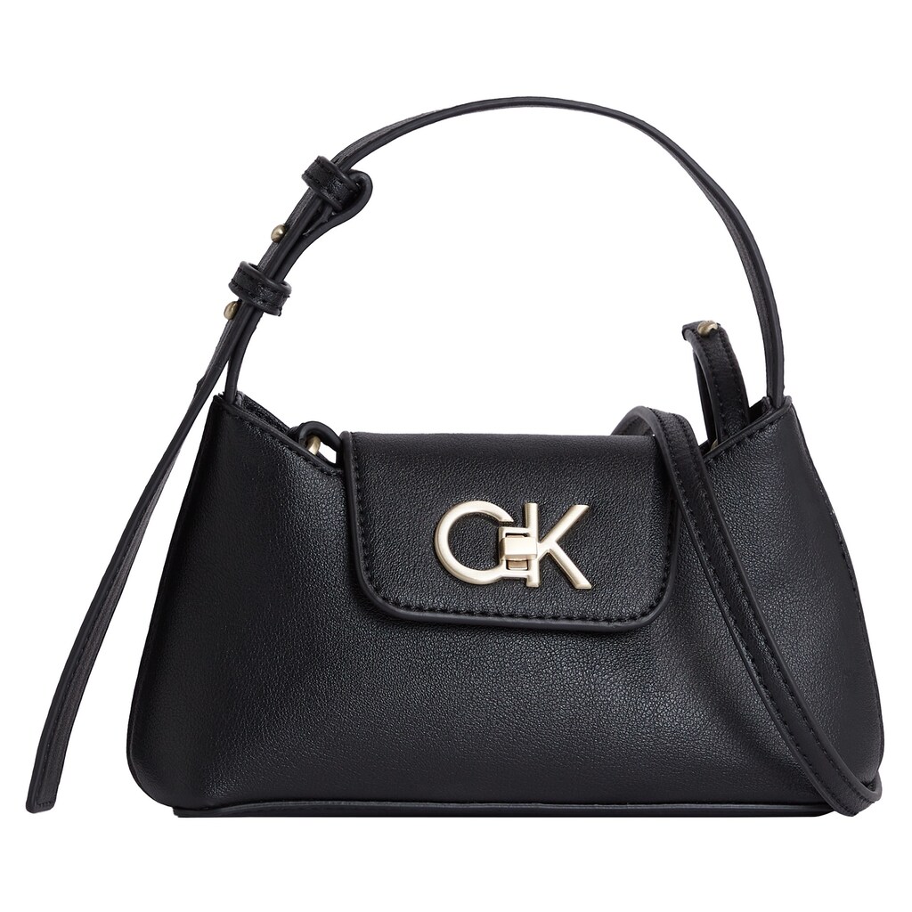 Calvin Klein Schultertasche »RE-LOCK CROSSBODY W/FLAP SM« im handlichen Design Calvin Klein Schultertasche »RE-LOCK CROSSBODY W/FLAP SM« im handlichen Design