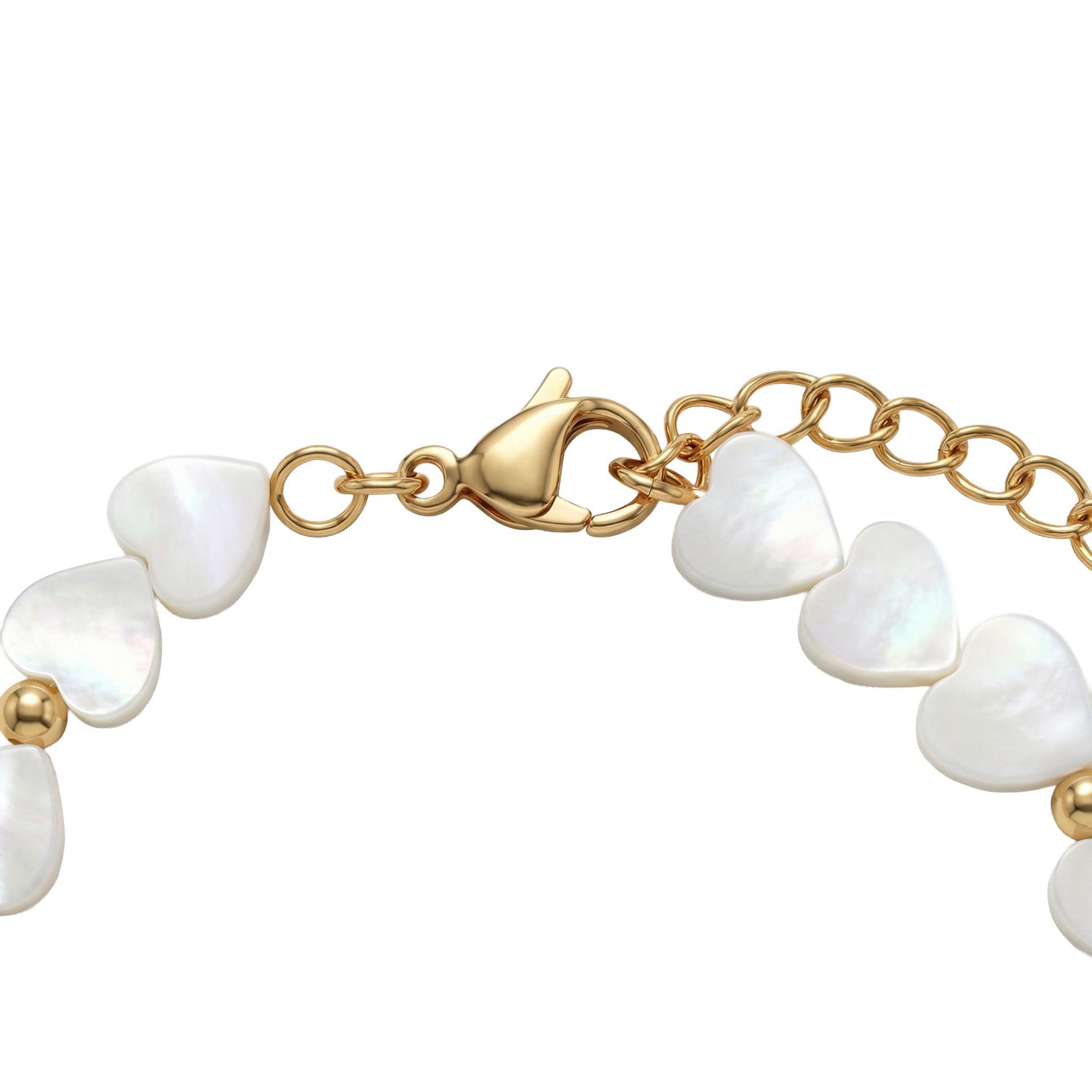 Amor Armband »Herzen« mit Perlmutt