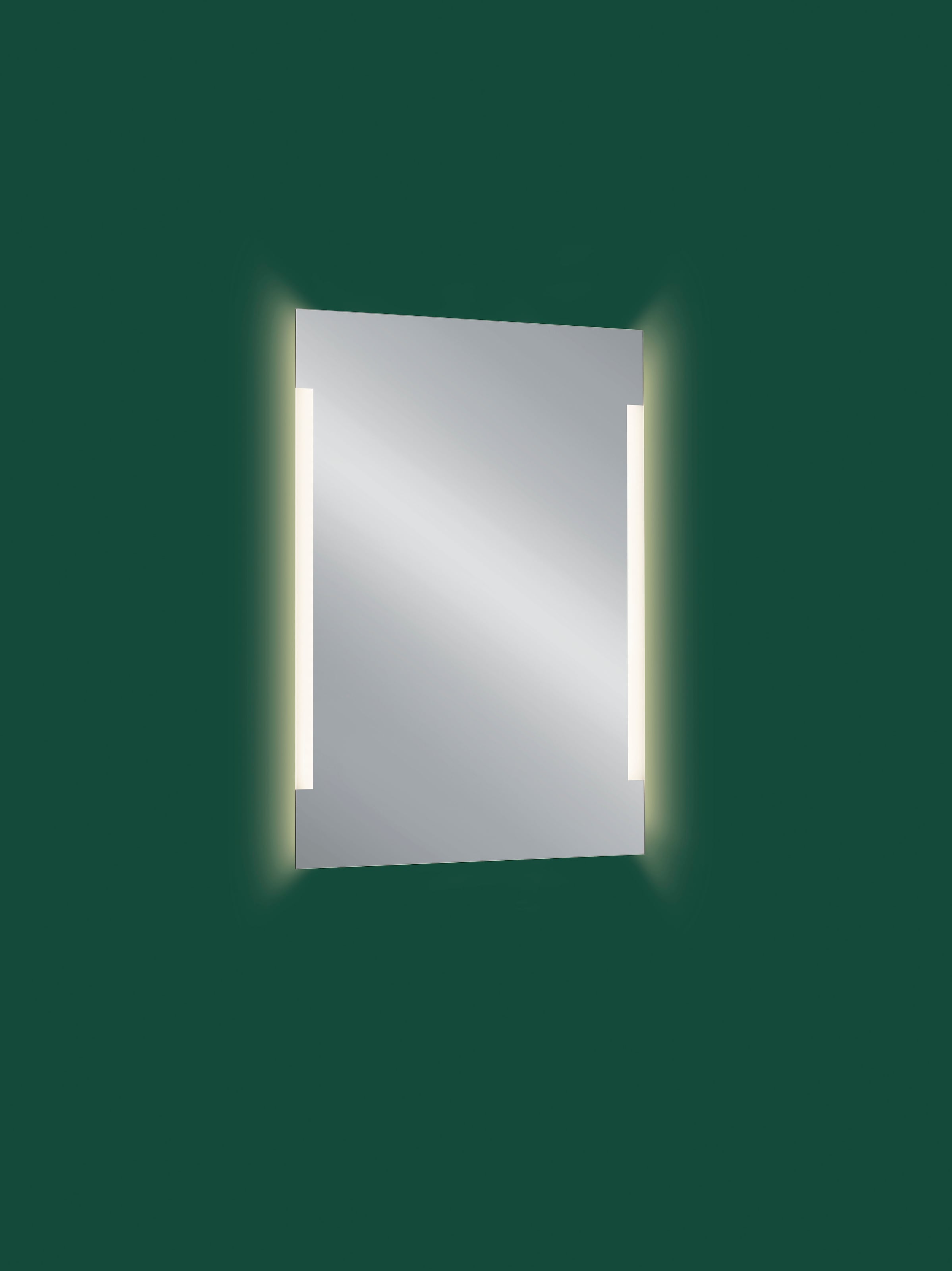 MIRRORS AND MORE LED-Lichtspiegel »Lucy«, (1 St.), zwei LED-Lichtstreifen, rechteckige Form