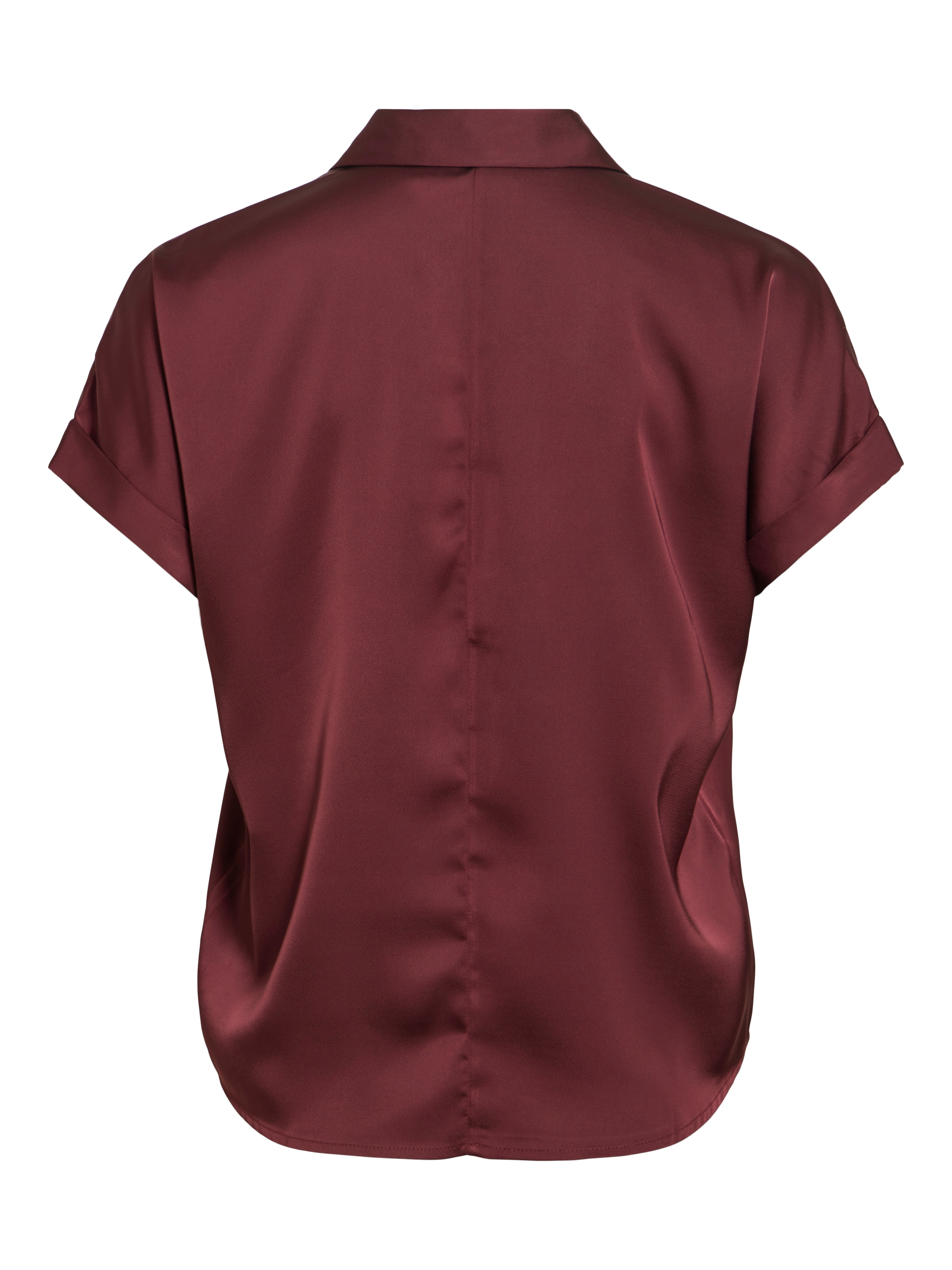 Vila Kurzarmbluse »VIENNA RAVENNA S/S TOP - NOOS« Kunstfaser, regular fit