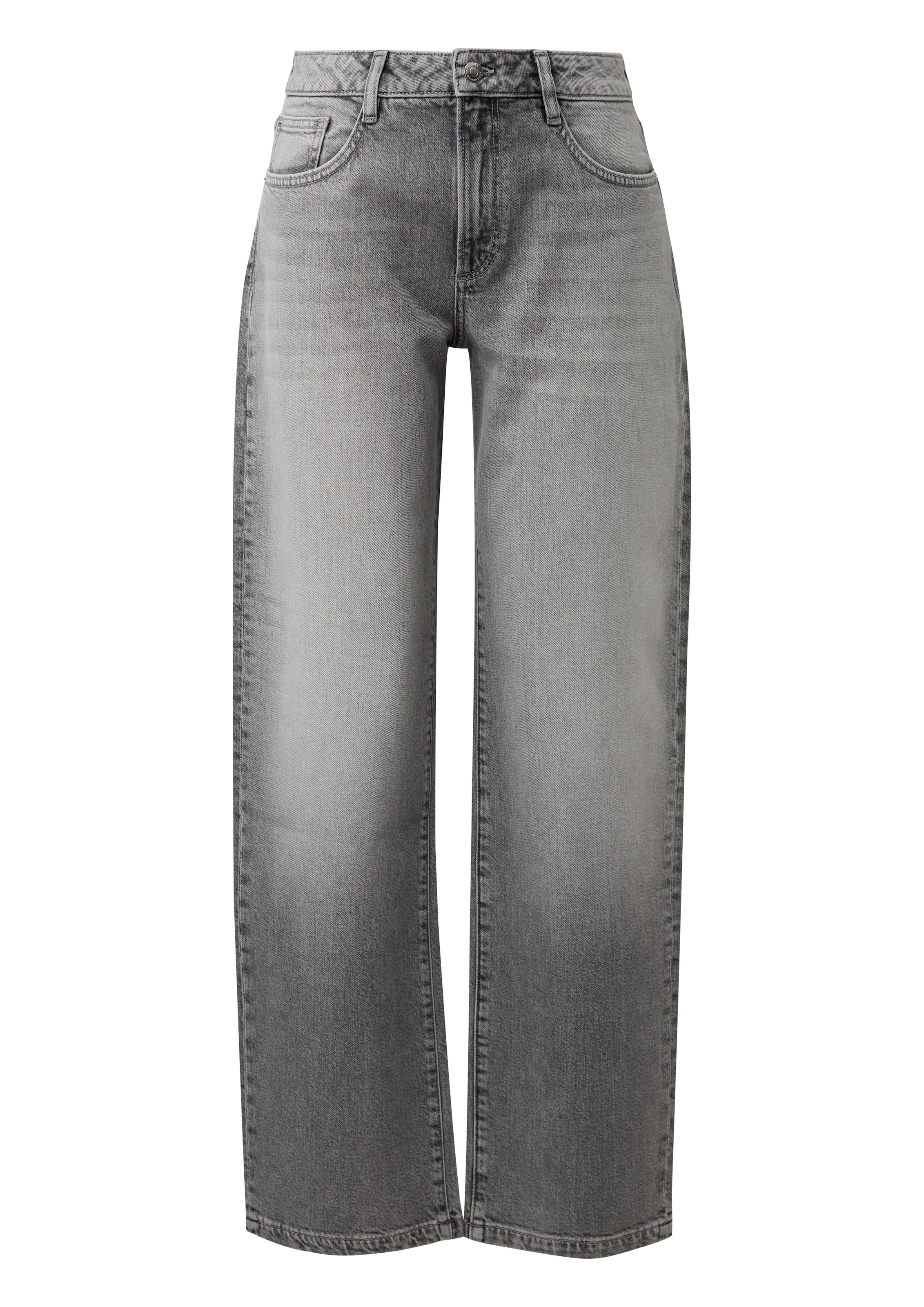 QS 5-Pocket-Hose  Barrel Leg Jeans mit Stretch