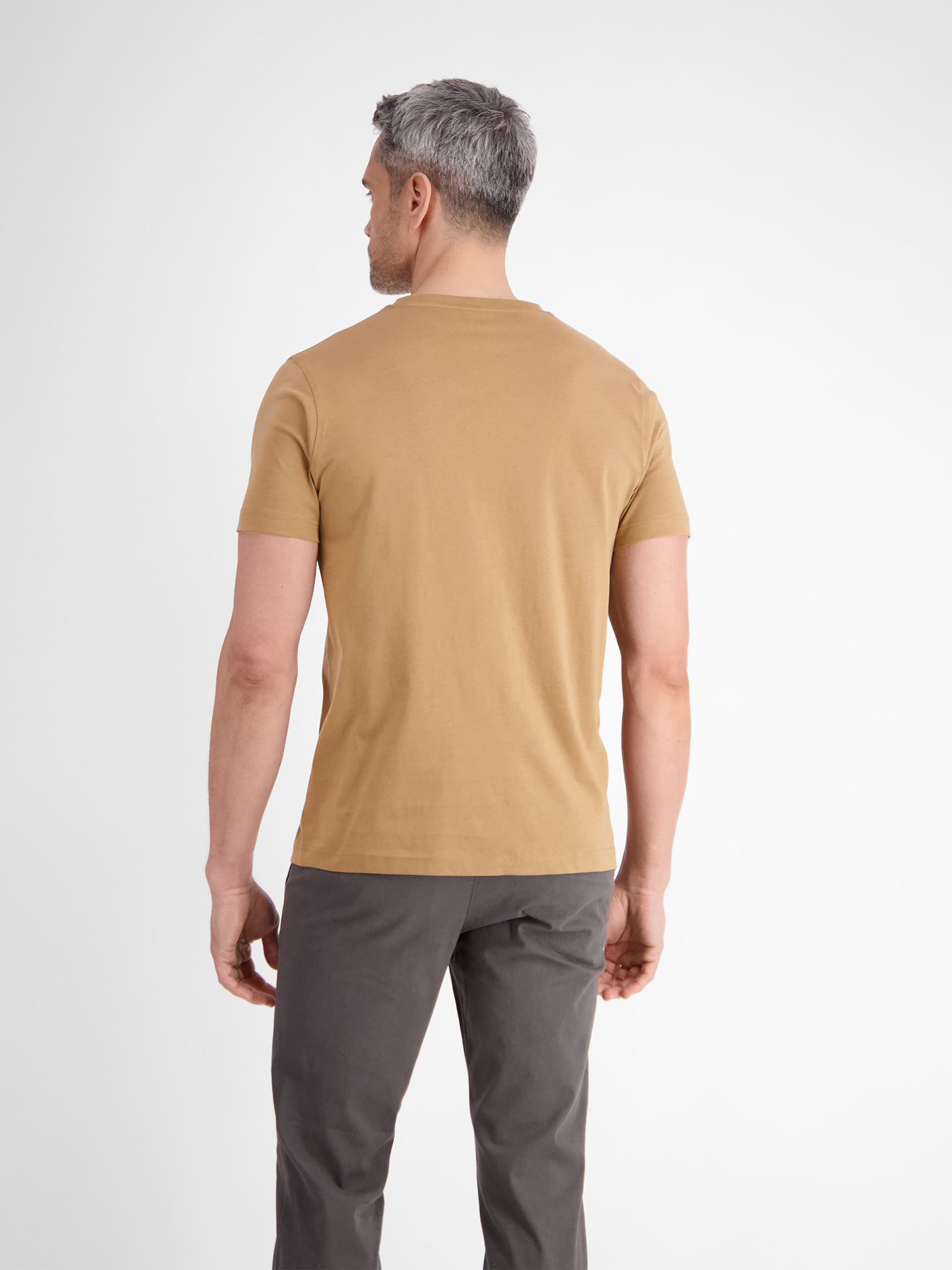 LERROS Rundhalsshirt mit Logo Stickerei günstig online kaufen