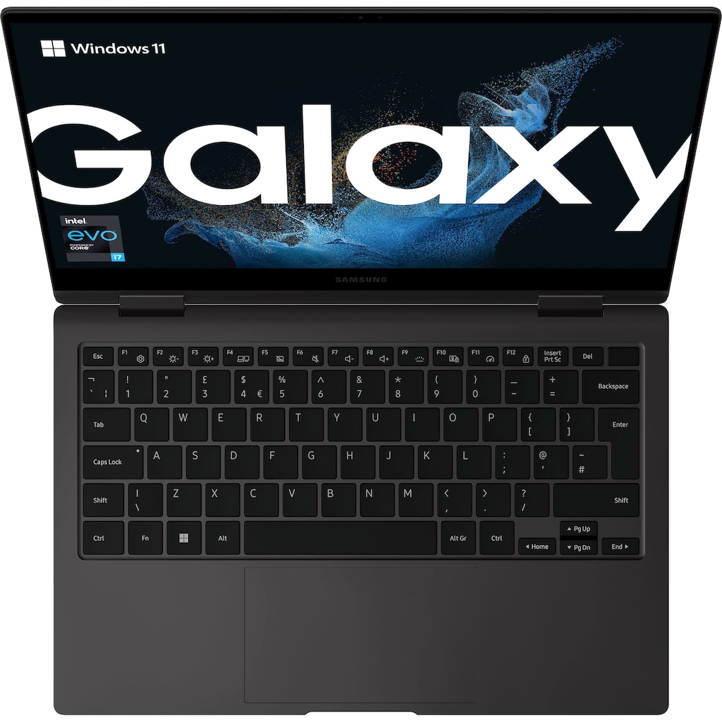 Samsung Convertible Notebook »Galaxy Book2 Pro 360«, 33,78 cm, / 13,3 Zoll, Intel, Core i7, Iris© Xe Graphics, 512 GB SSD