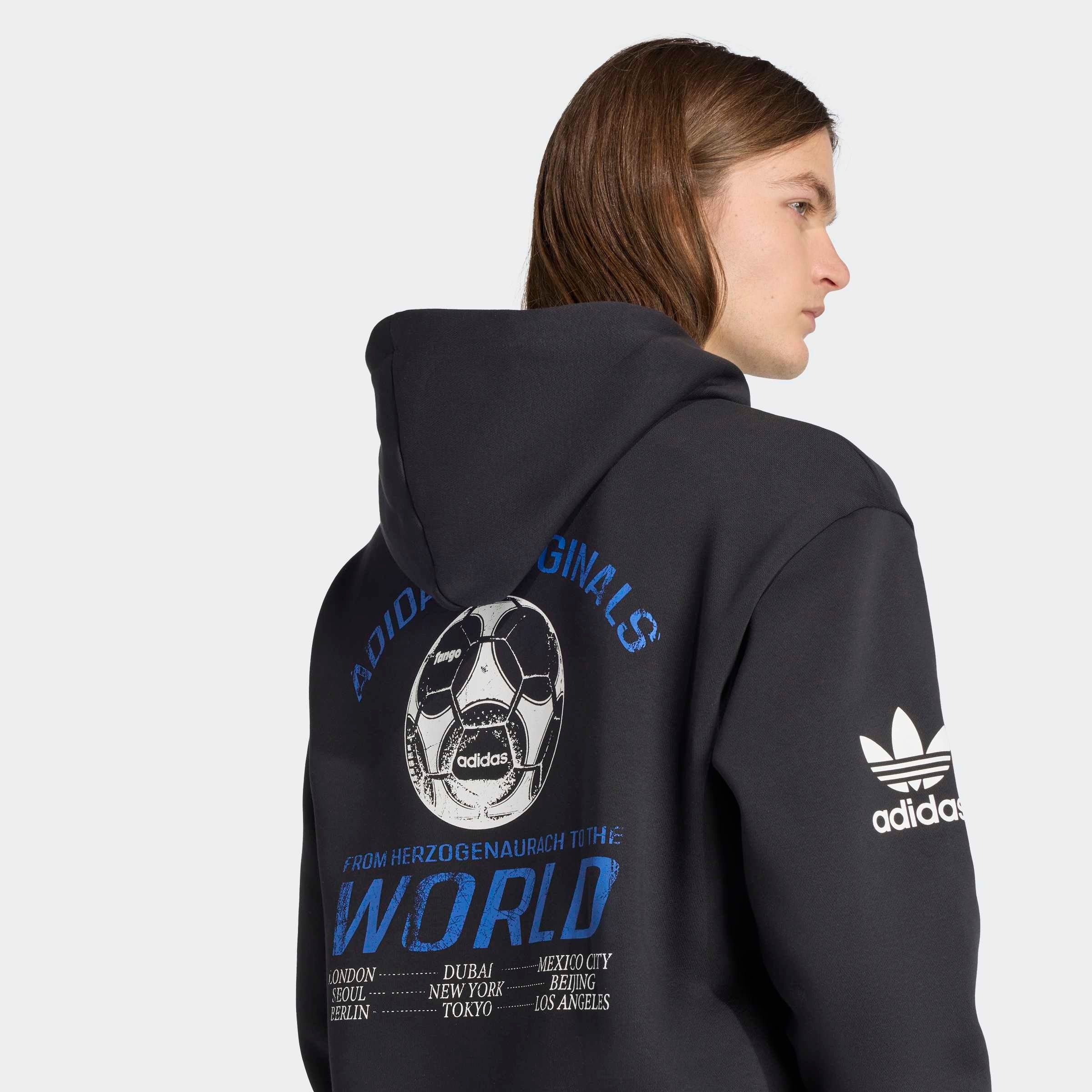 adidas Originals Langarmshirt "GRAPHIC HOODIE" sportlicher Stil, Rundhalsau günstig online kaufen