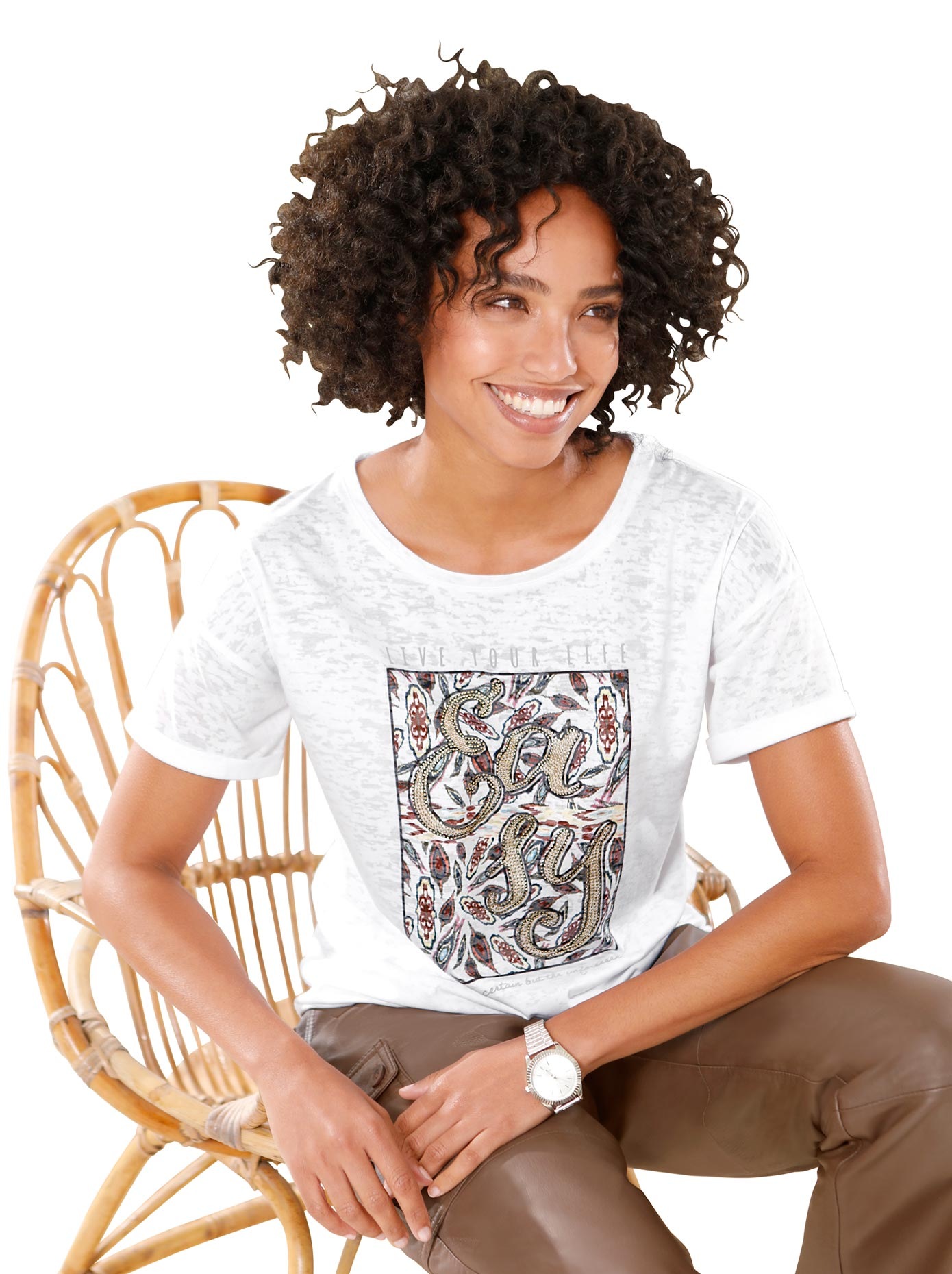 heine Kurzarmshirt »Shirt« (1 tlg.)