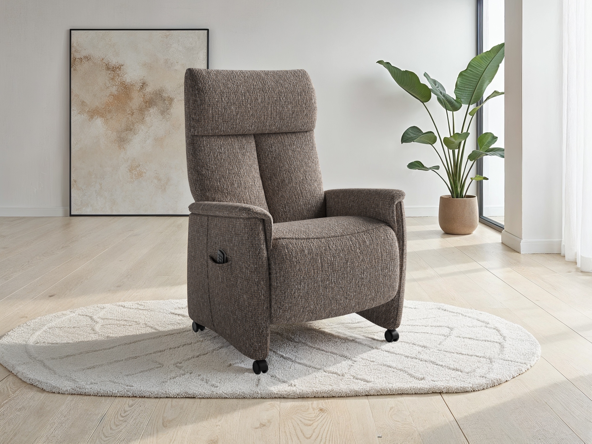 sit&more TV-Sessel "Cremona Comfort Plus" bis 200 Kg belastbar, mit Herz-Waage Funktion