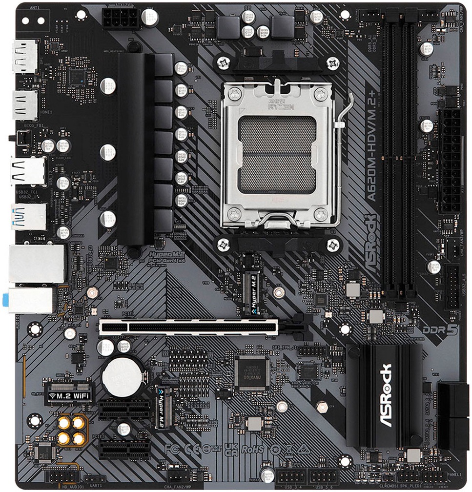 Asrock Mainboard »A620M-HDV/M.2+«