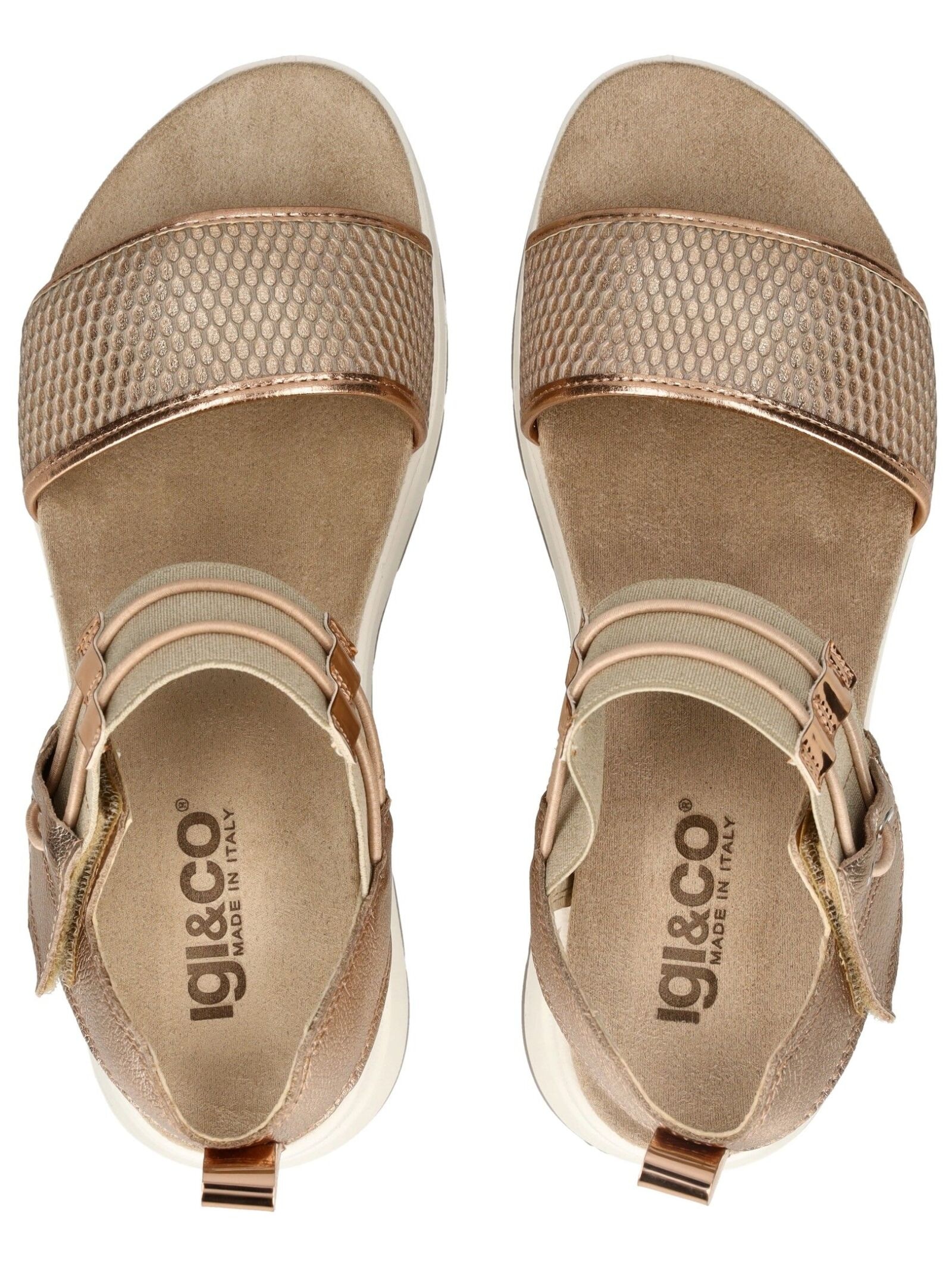 IGI & CO Keilsandalette »IGI & CO Sandalen Leder«