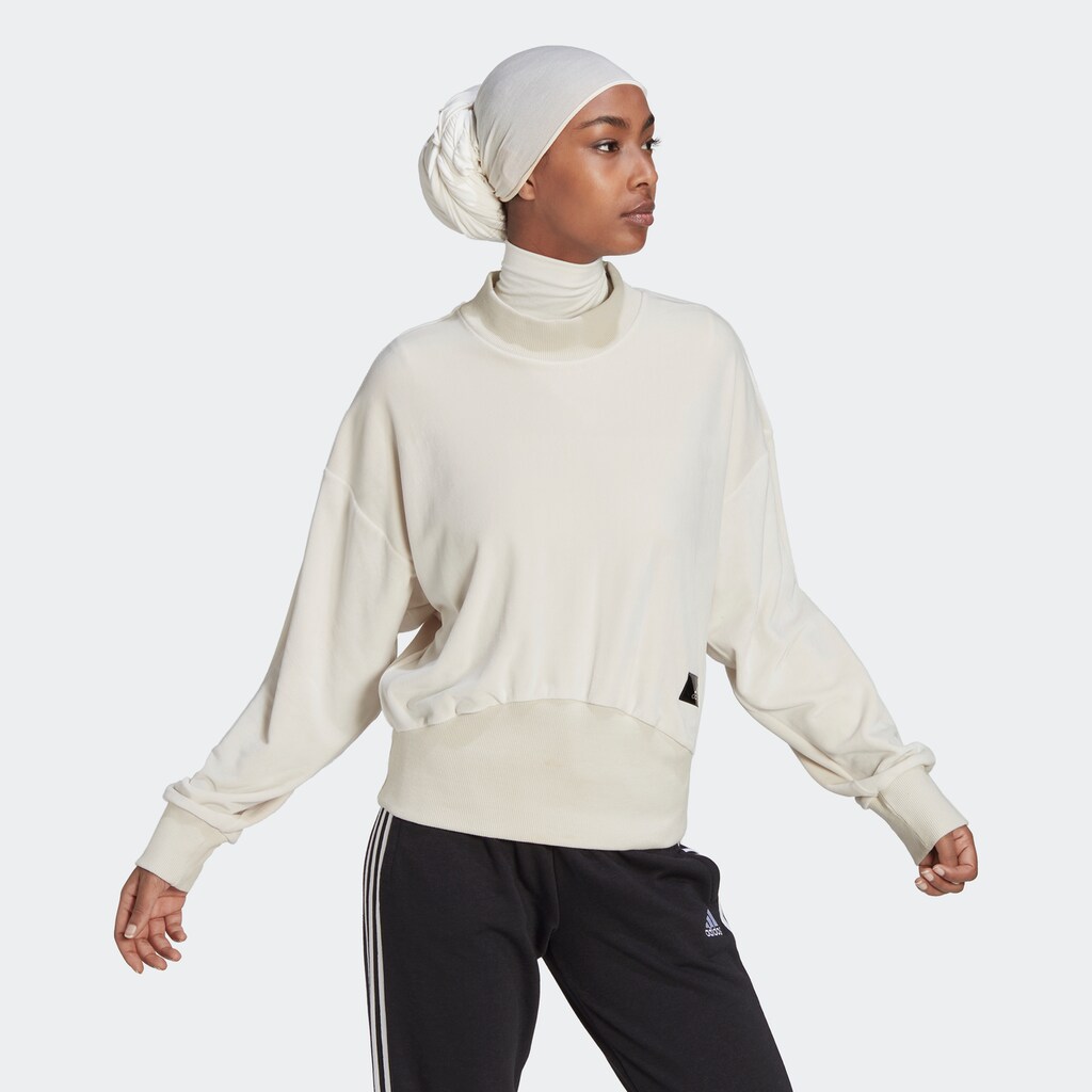 adidas Sportswear Sweatshirt »HOLIDAYZ COZY VELOUR«