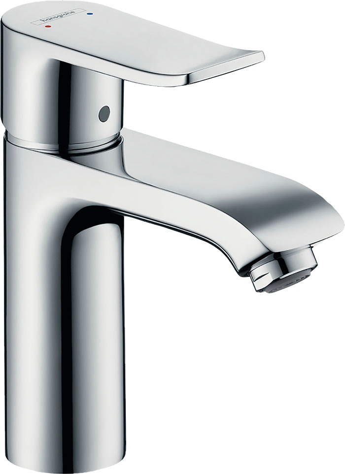 hansgrohe Waschtischarmatur "Metris", 11cm, ohne Ablaufgarnitur, chrom