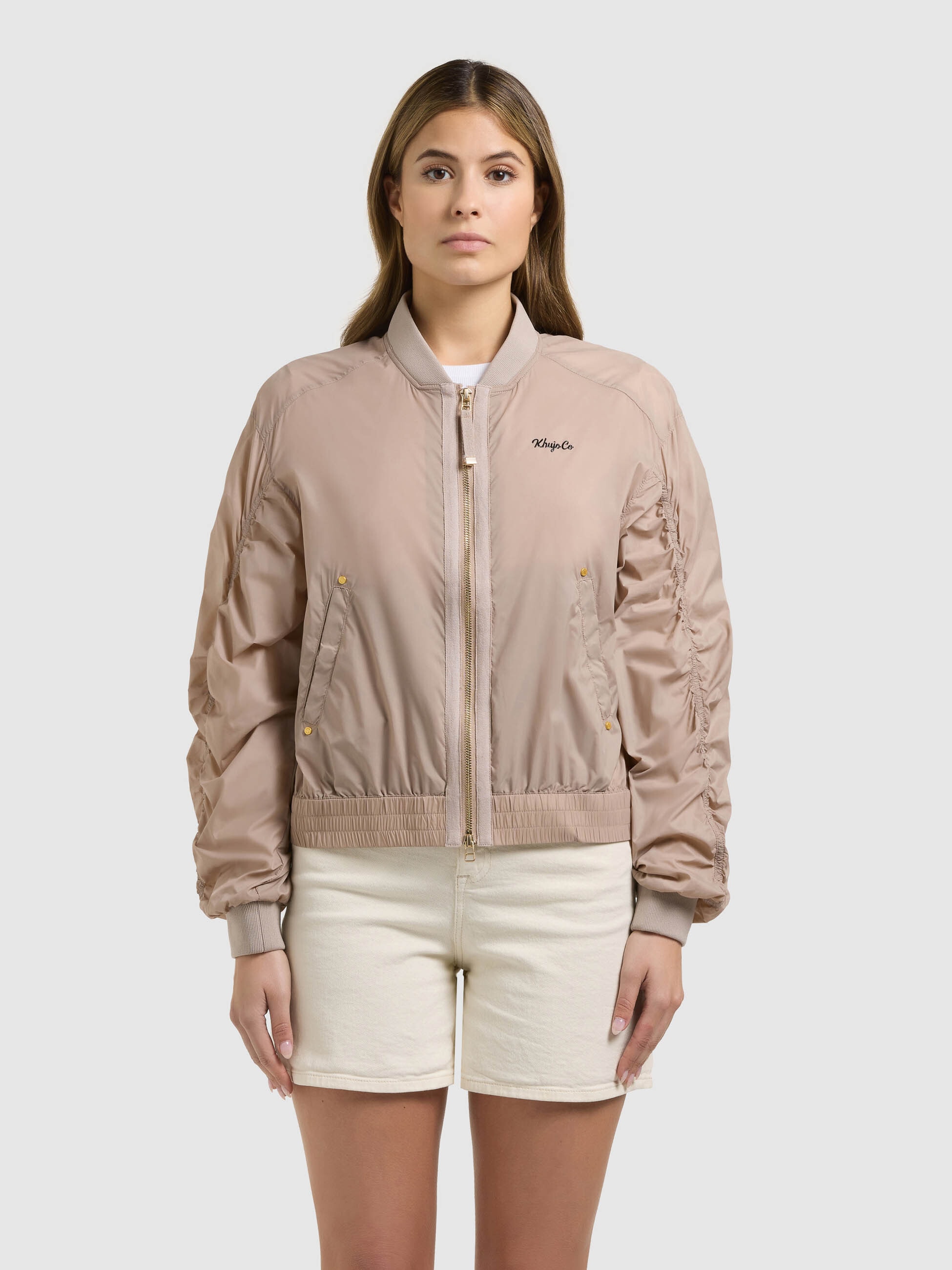 khujo Blouson »TUVAY« ohne Kapuze