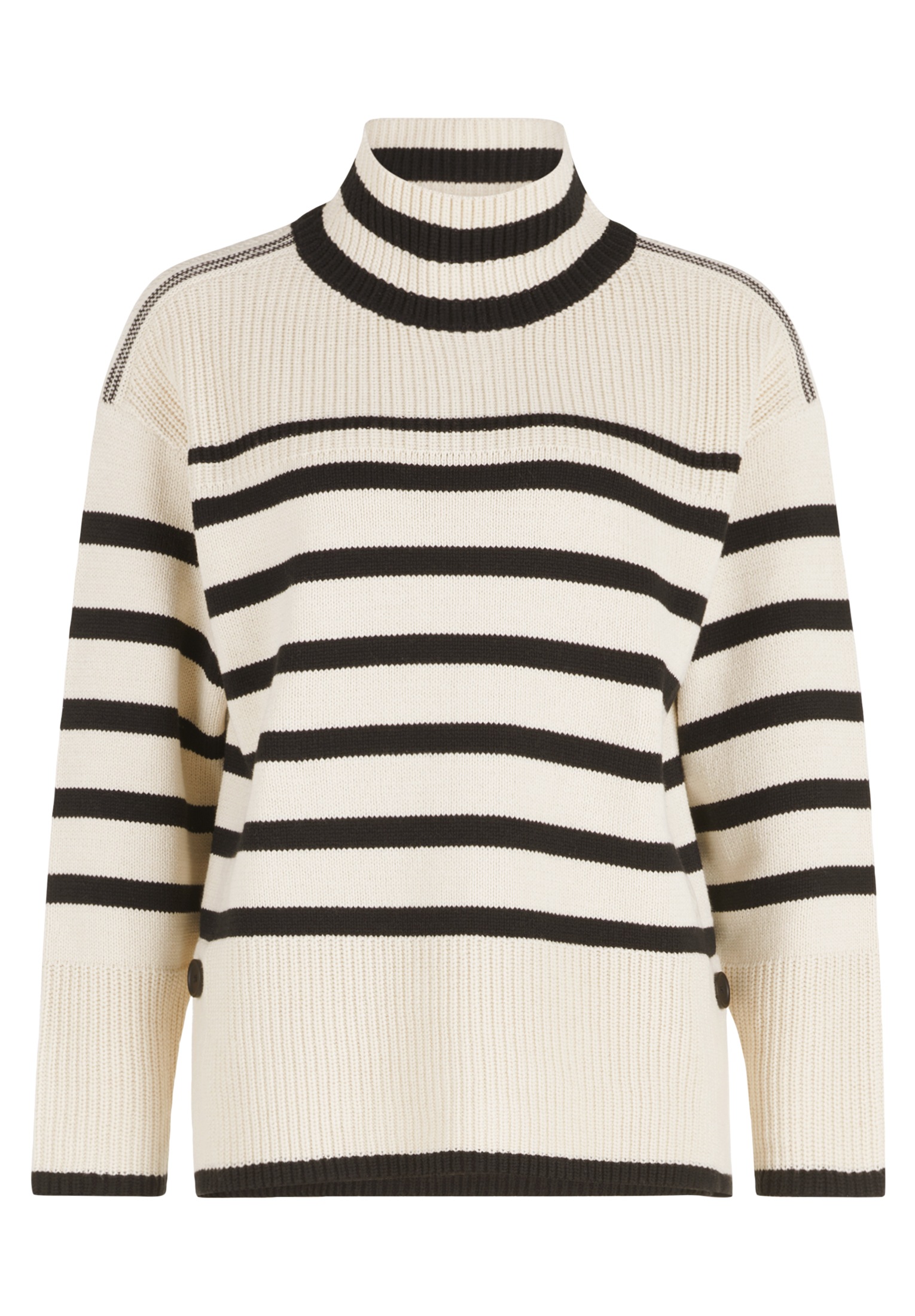 Betty Barclay Strickpullover »Betty Barclay Grobstrick-Pullover mit Streifen«, (1 tlg.), Ringel
