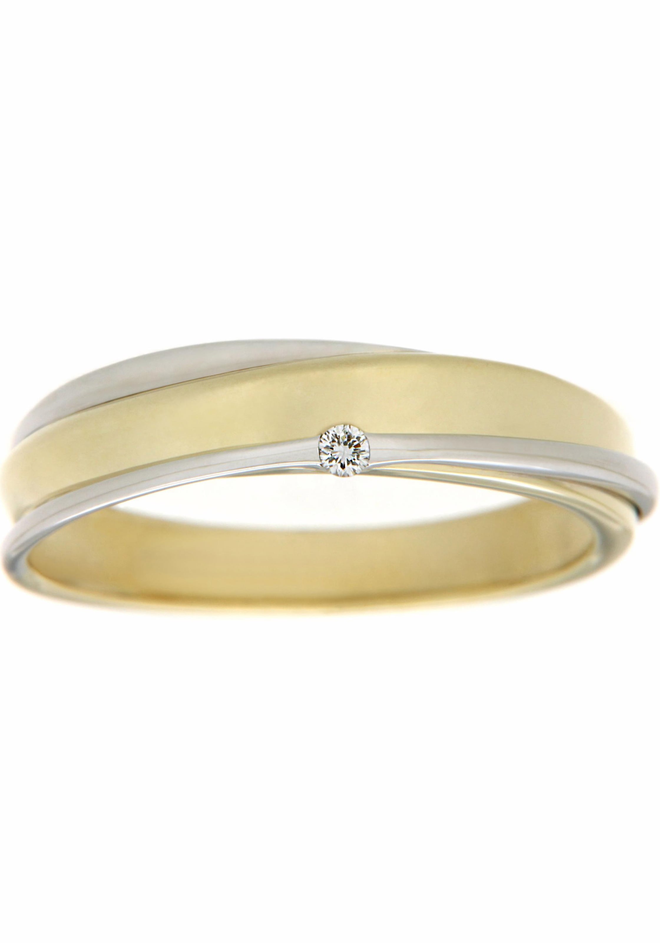 Diamantring »Schmuck Geschenk Gold 333 Damenring Goldring Diamant«, mit Brillant