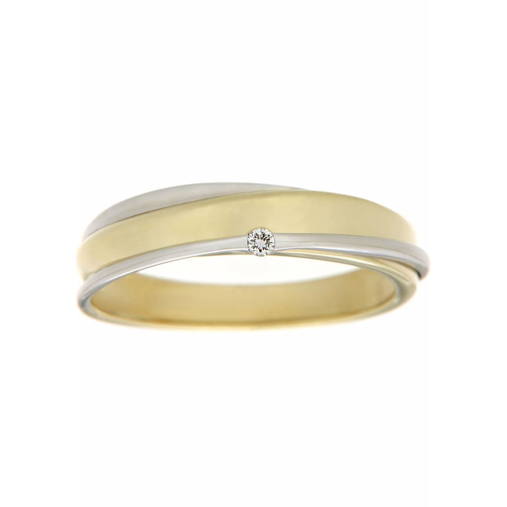 Firetti Diamantring »Schmuck Geschenk Gold 333 Damenring Goldring Diamant«, mit Brillant