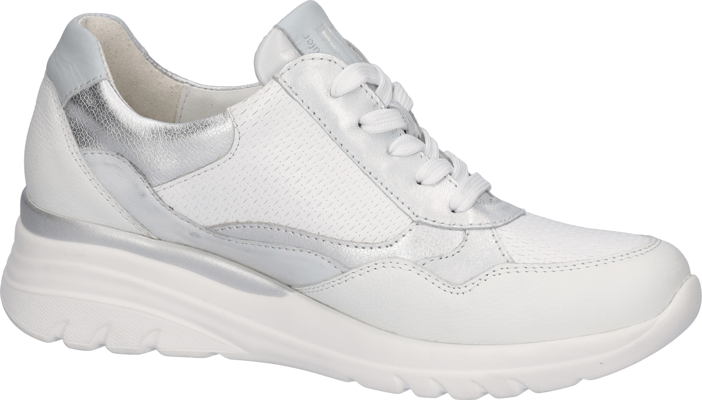 Waldläufer Keilsneaker »H-CARLA«  Schnürschuh, Halbschuh, Komfortschuh mit Reißverschluss, H-Weite