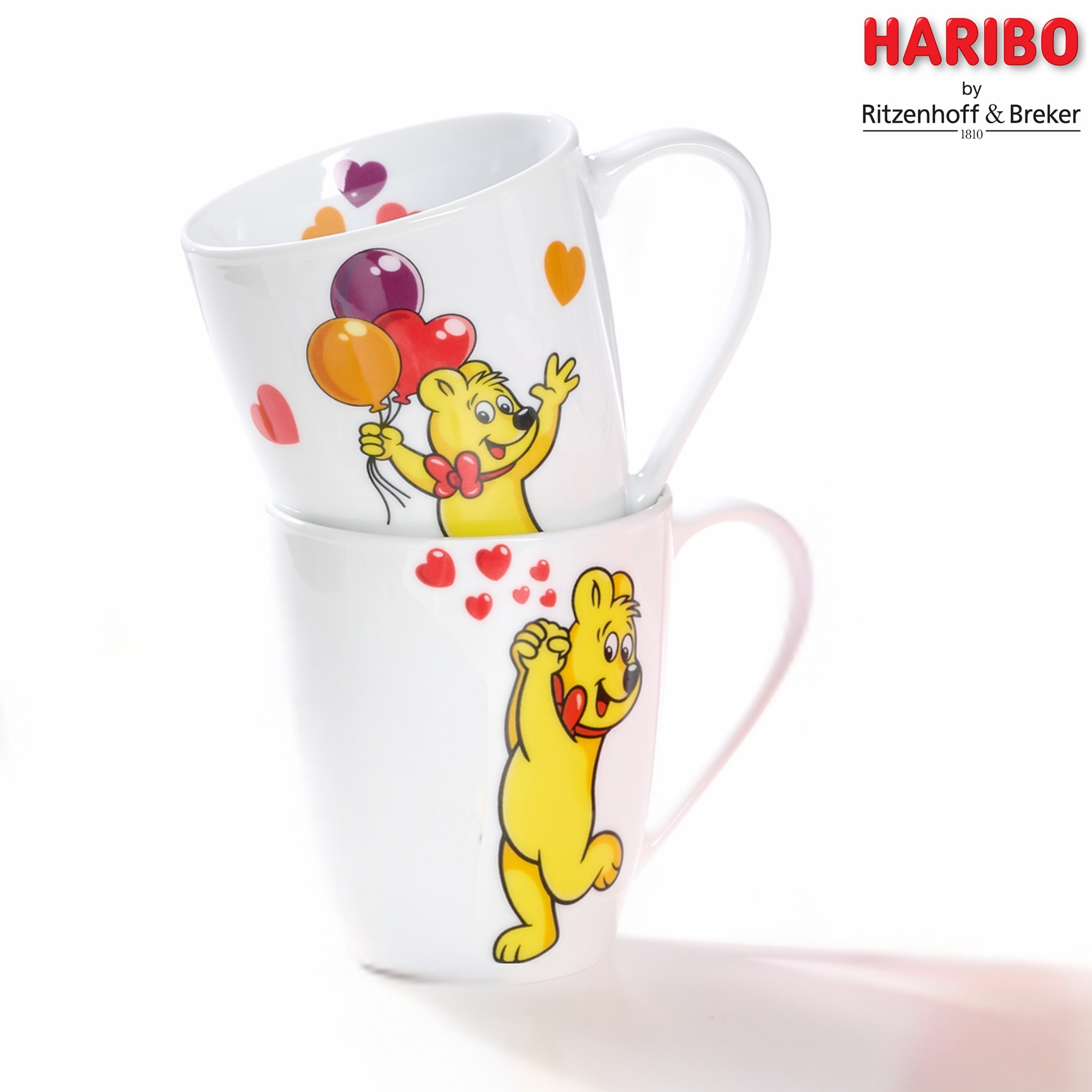 Ritzenhoff & Breker Becher »HARIBO Balloon, 360 ml«, (1 tlg.), spülmaschinenfest
