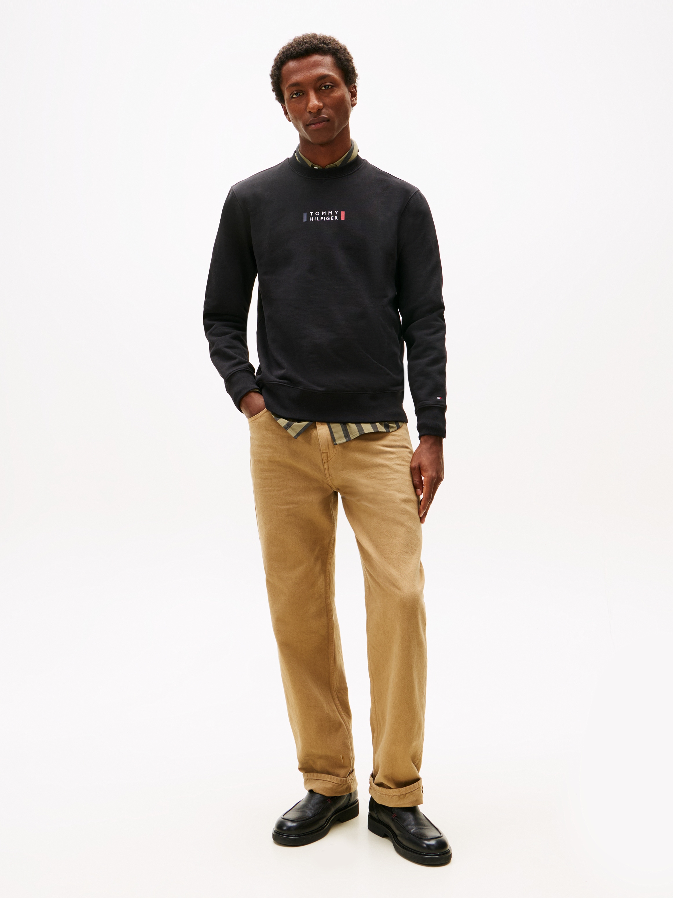 Tommy Hilfiger Sweatshirt »BRAND LOVE«, regular fit, Rundhals
