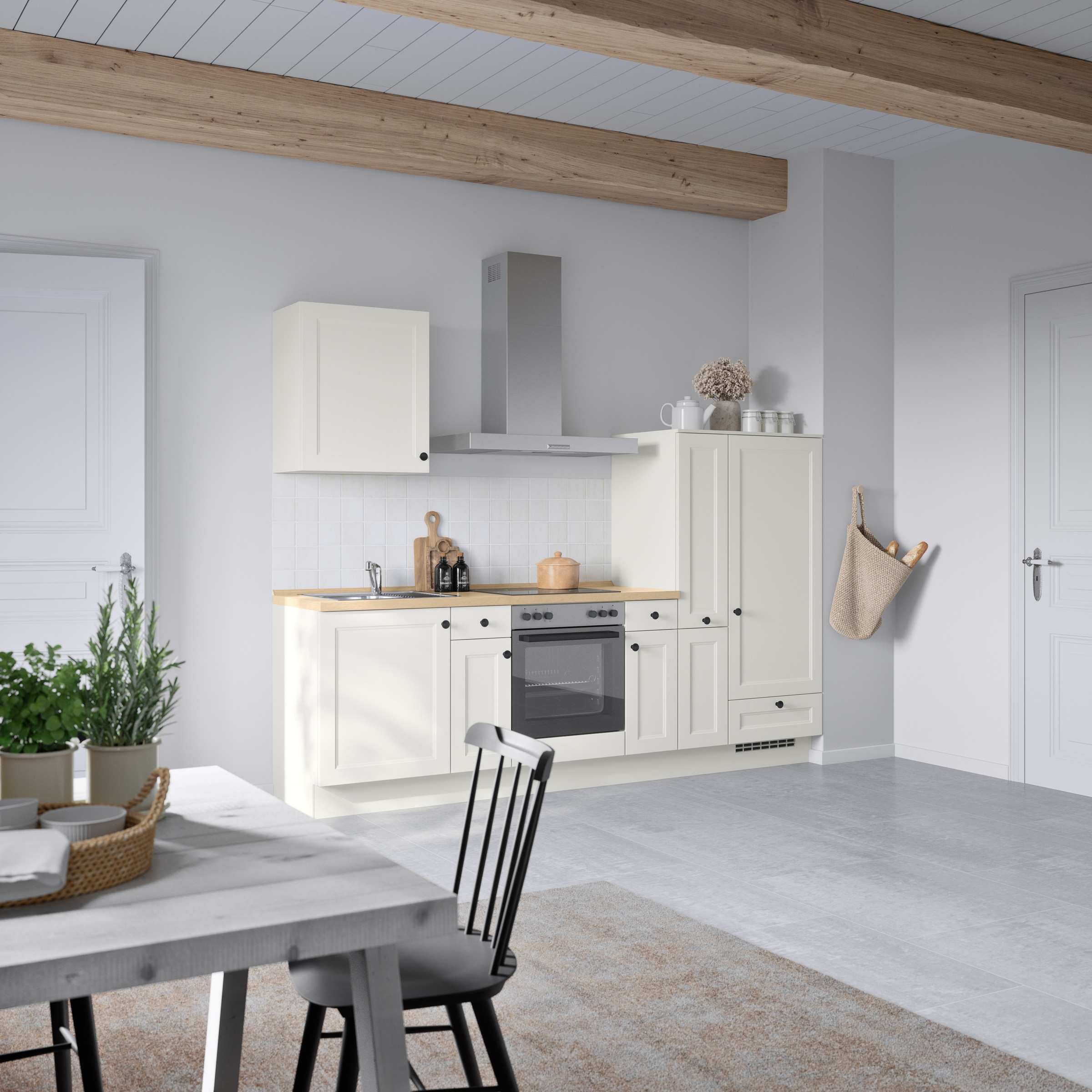 nobilia® Küchenzeile »"Cascada I"«, vormontiert, Ausrichtung wählbar, Breite 270 cm, wahlw. mit E-Geräten