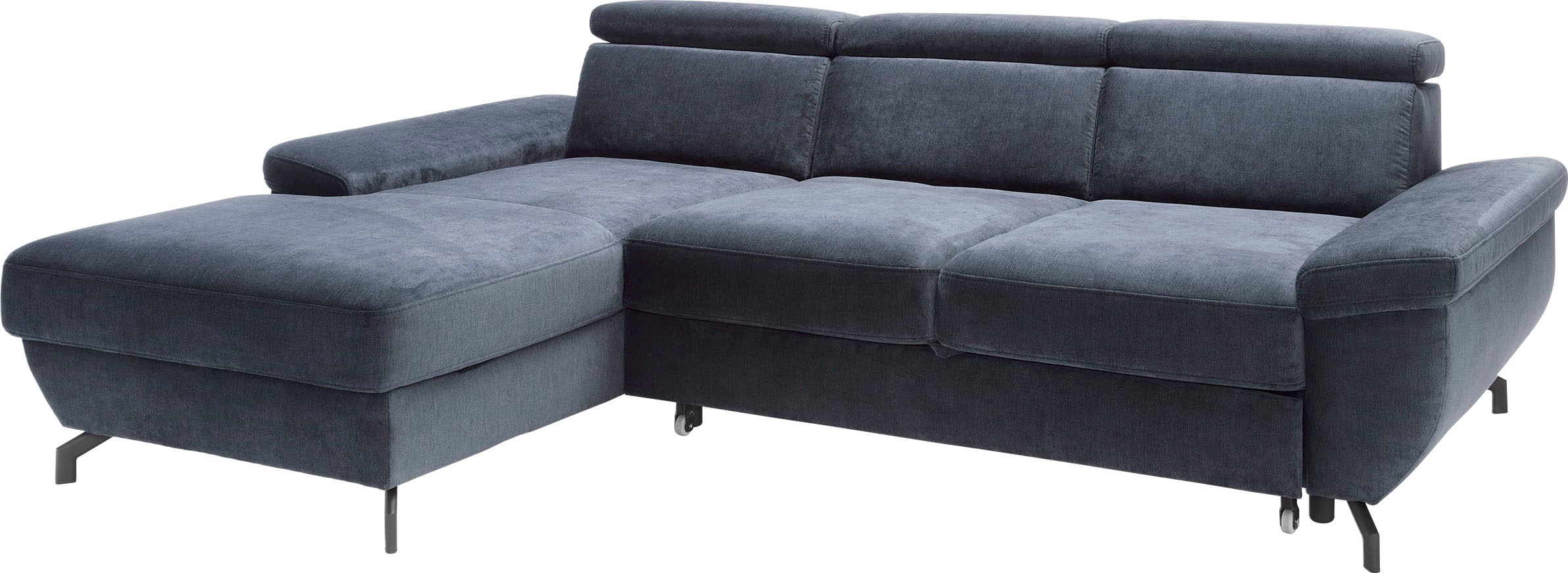 TRENDMANUFAKTUR Ecksofa »Rima, multifunktionales Sofa, L-Form,«, mit Bettfunktion, Bettkasten, Kopf- und Sitztiefenverstellung
