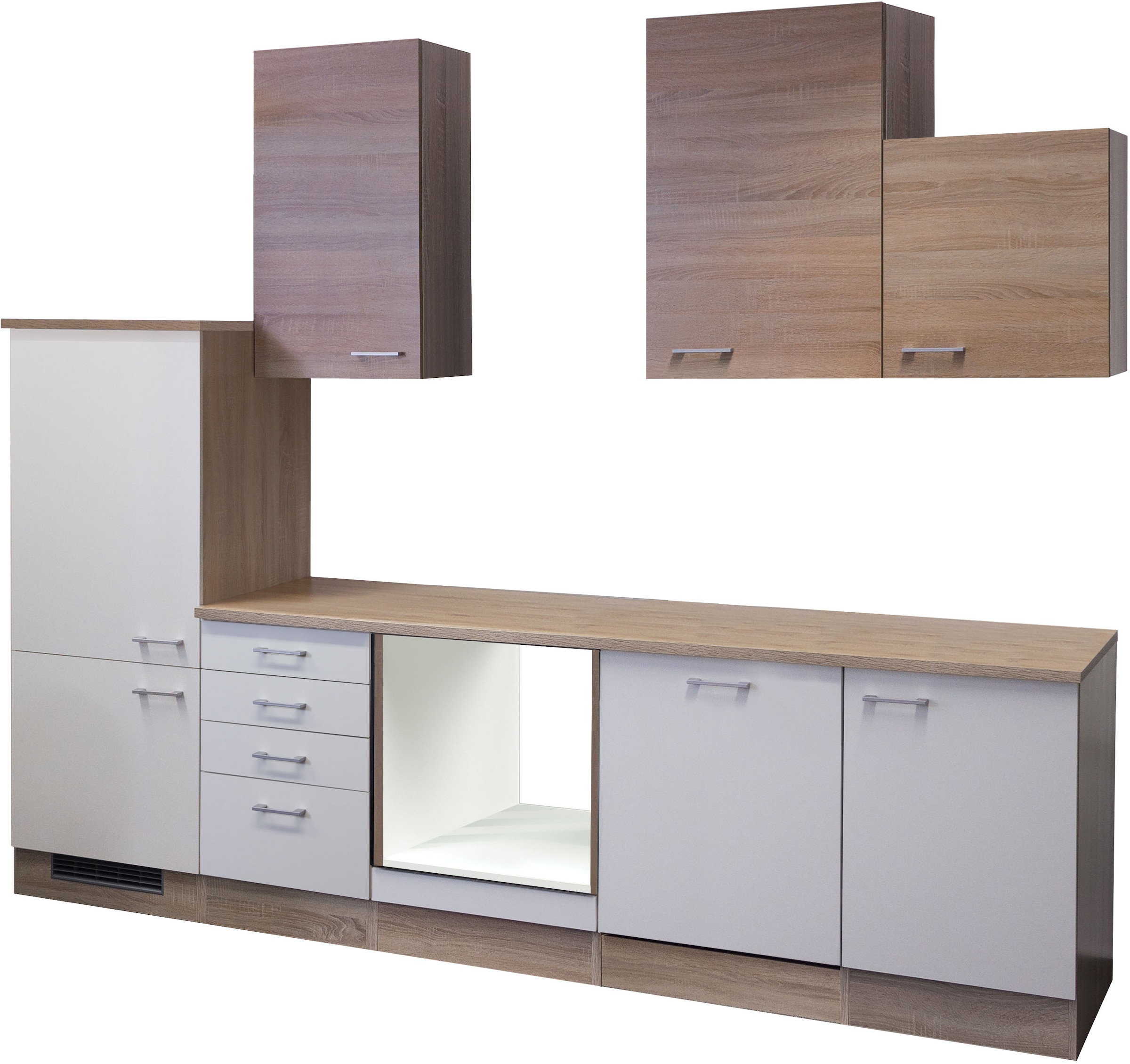 Flex-Well Küchenzeile "L-280-2305-011-SAMOA", (L-280-2305-011-SAMOA), Gesam günstig online kaufen