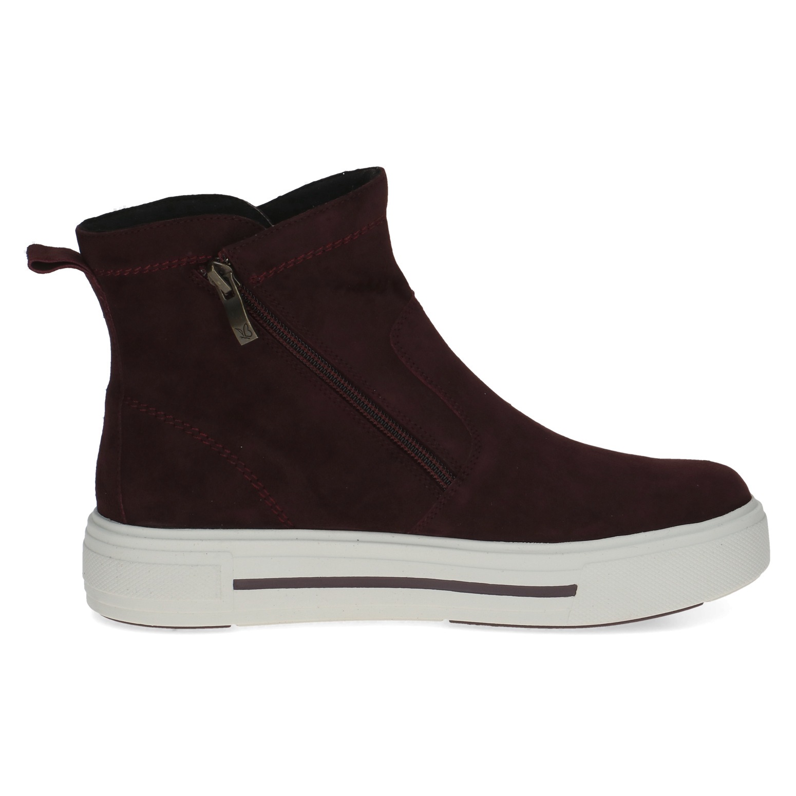 Caprice Sneaker, Herbstboots mit Zierreißverschluss an der Außenseite