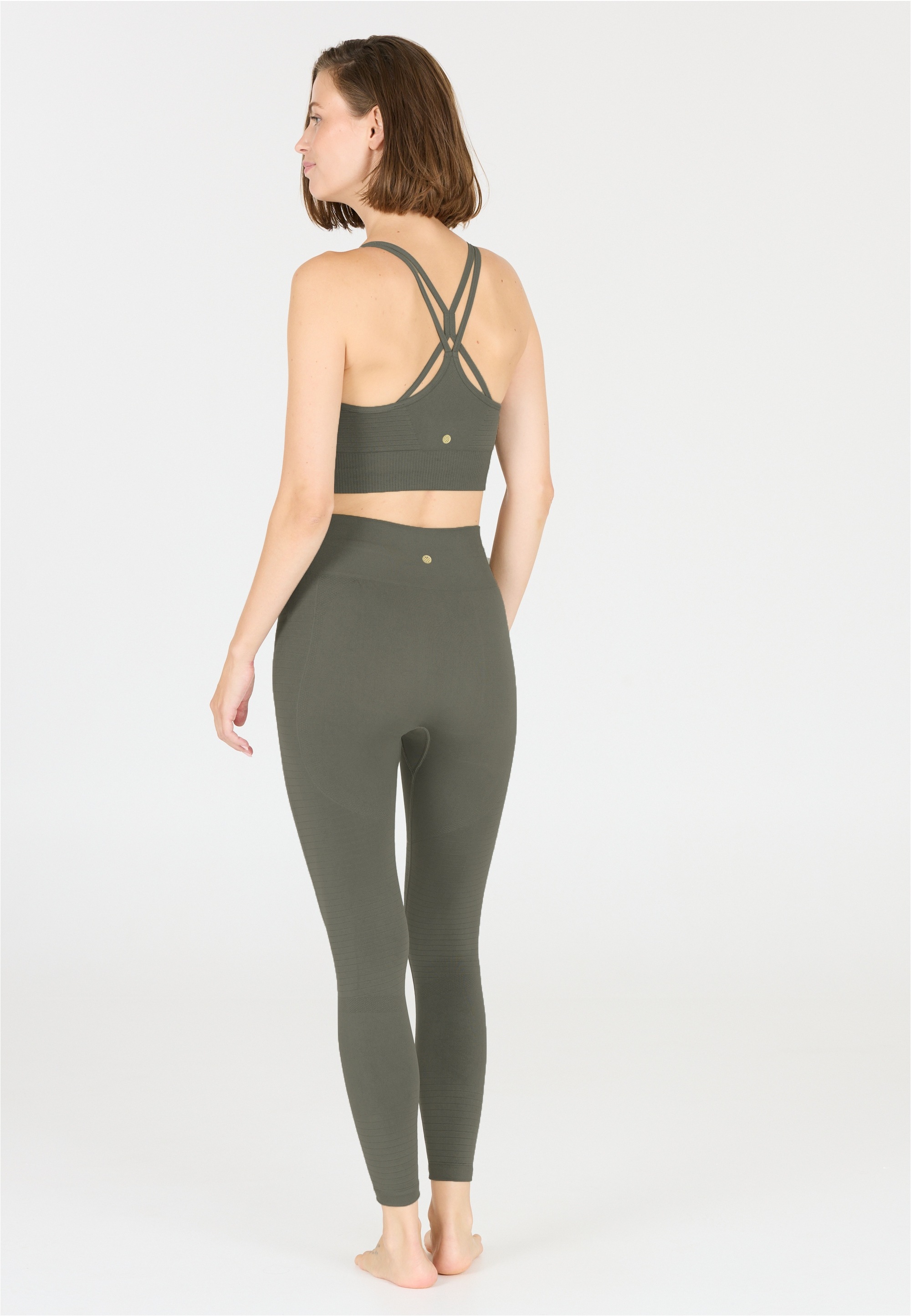 ATHLECIA Funktionstights »NAGAR«, mit angesagtem High-Waist-Bund