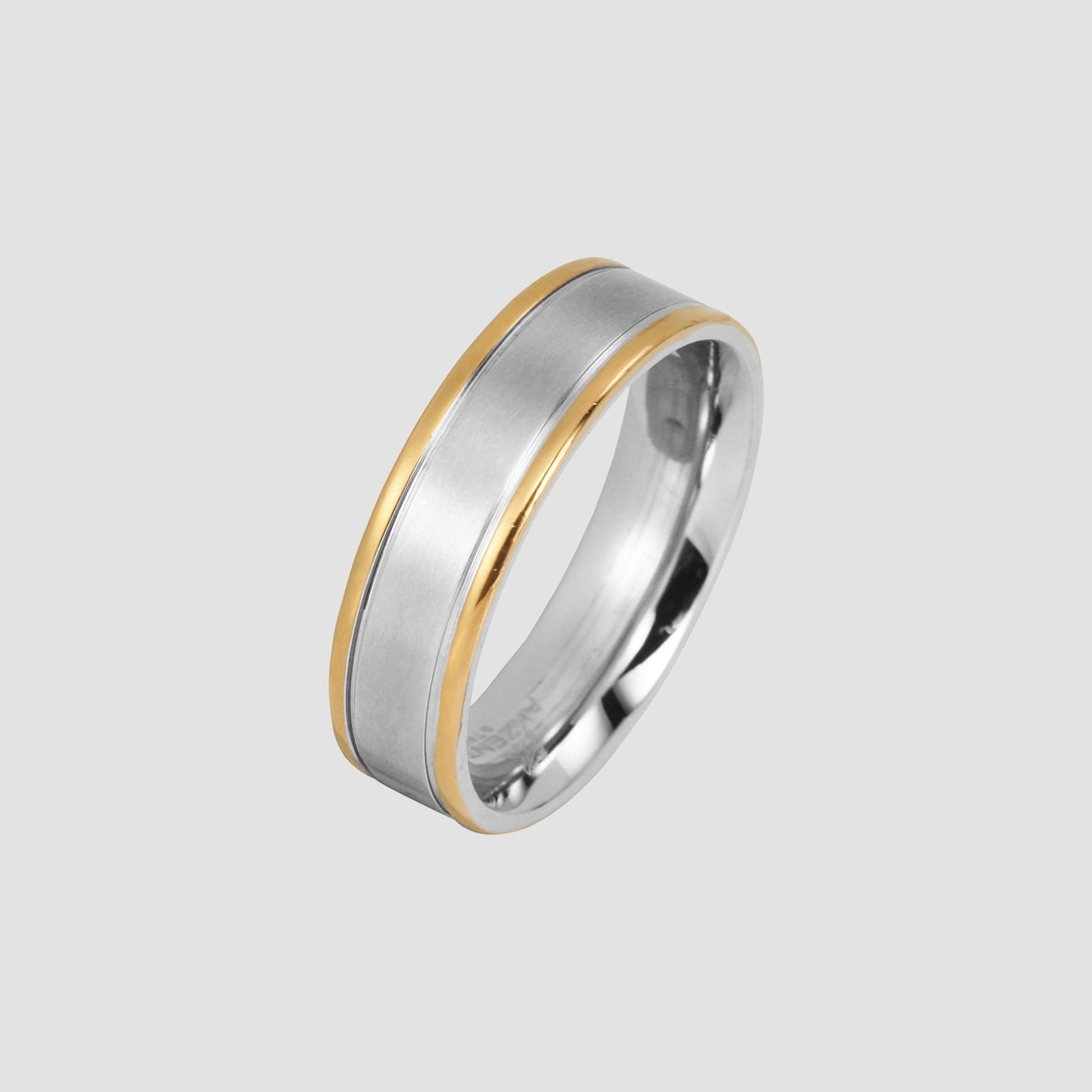 Fingerring ADELIA´S "Herren Ring aus Edelstahl" Gr. 66, silber, Fingerringe, Herren, 66, Edelstahl, Fingerring 2