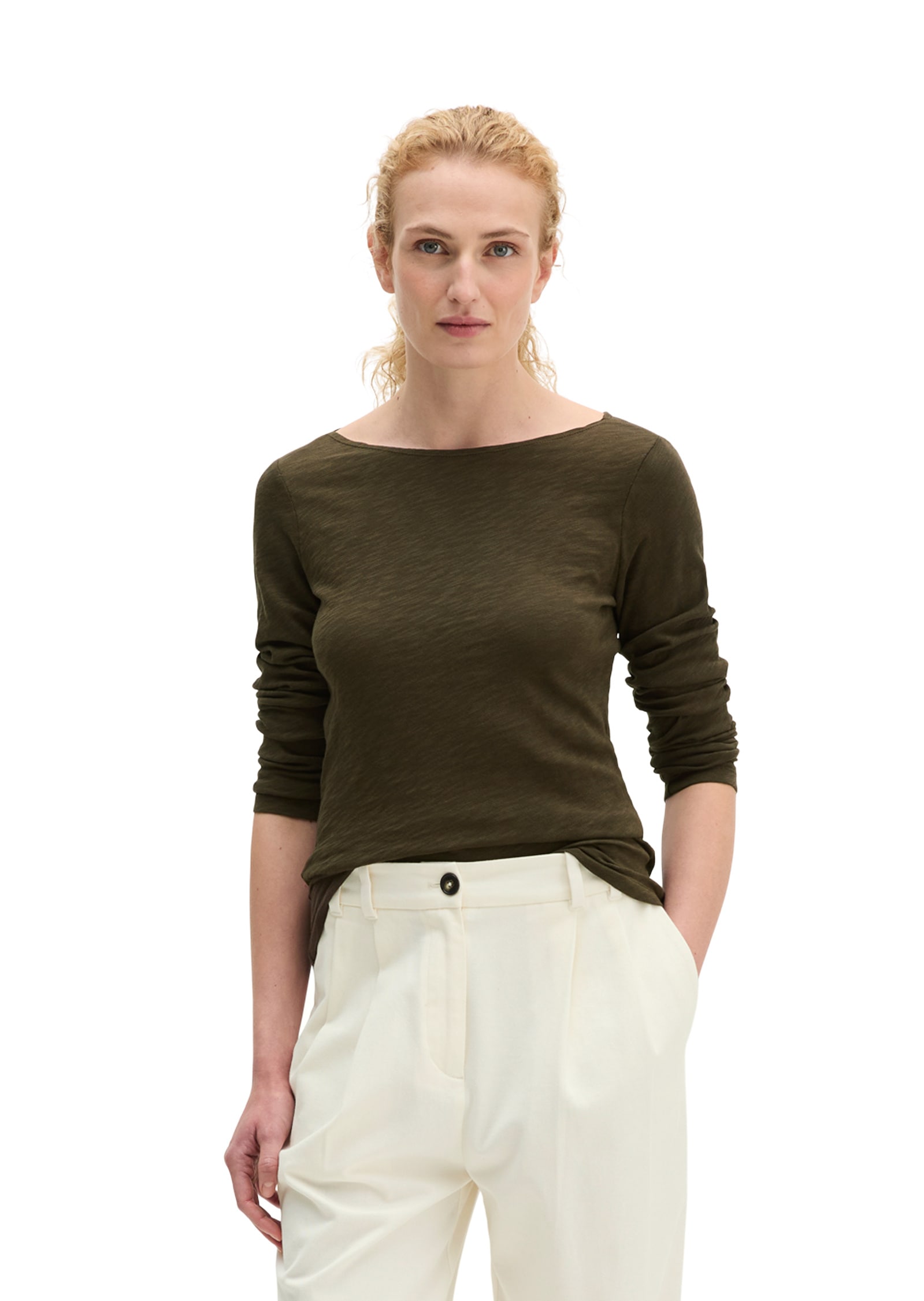 Marc O'Polo Langarmshirt »aus Organic Cotton-Qualität«