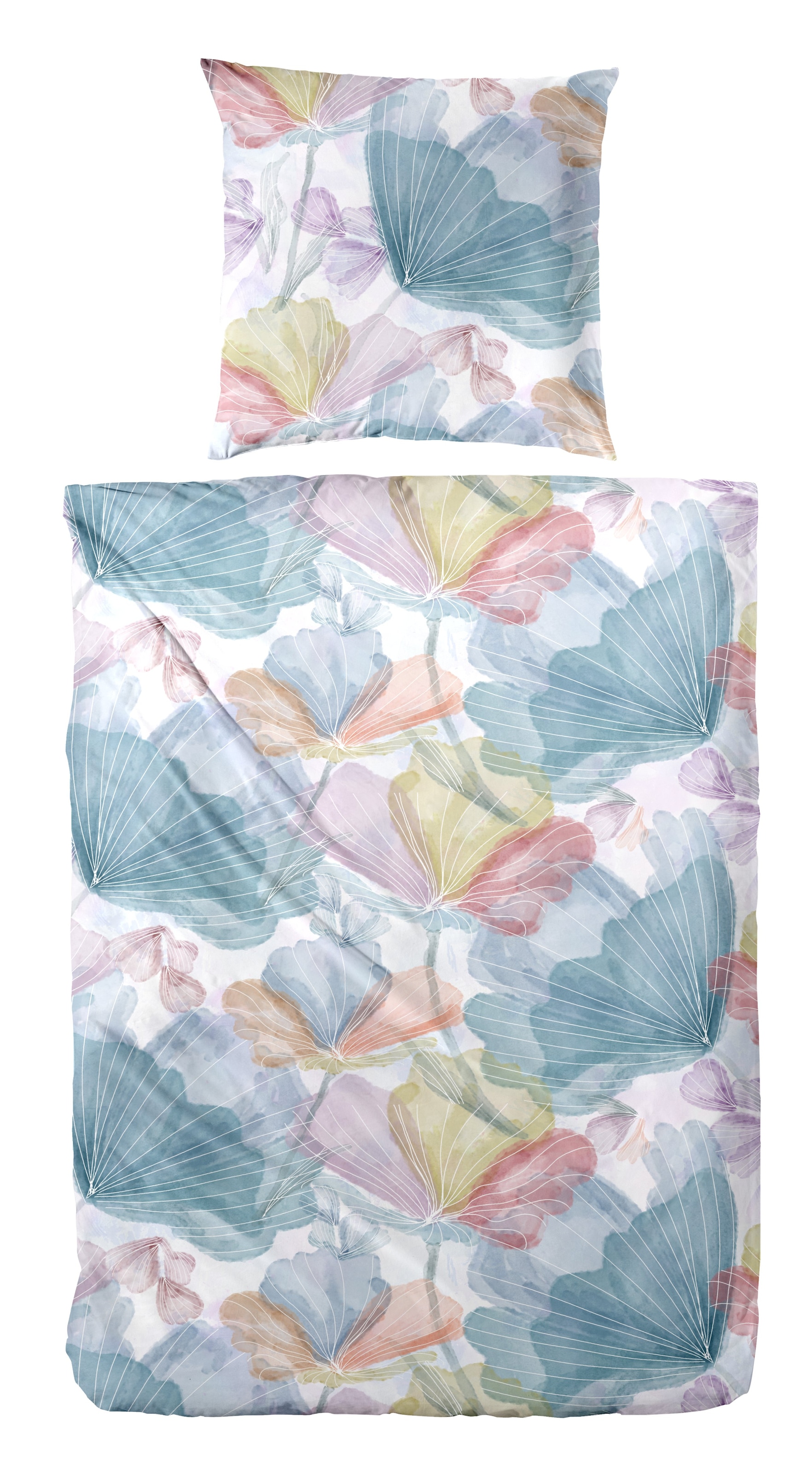 Primera Bettwäsche "Mako-Satin -Bettwäsche Lucida" 2 Stk. tlg. mit frischem günstig online kaufen