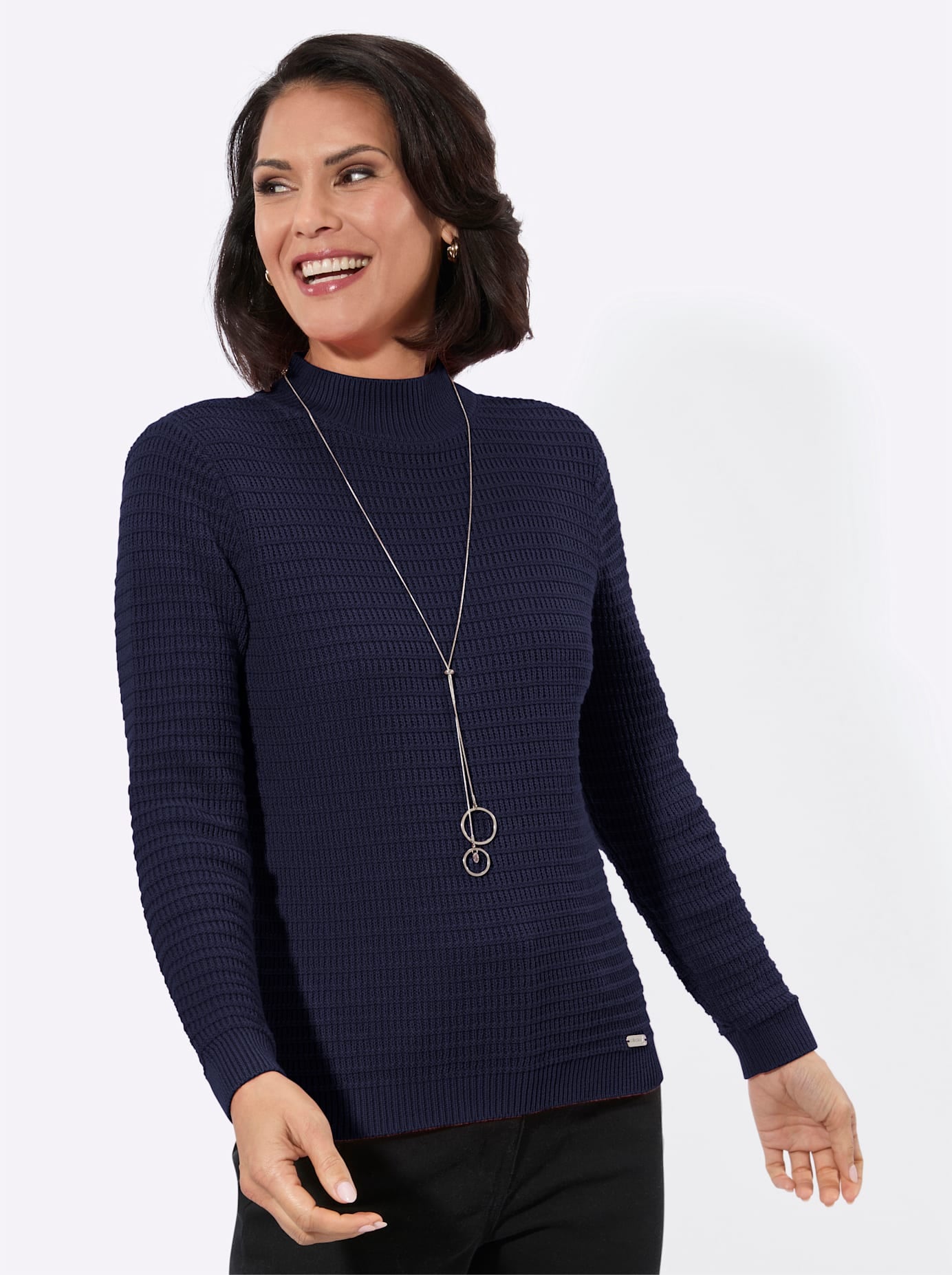 Casual Looks Stehkragenpullover "Stehkragen-Pullover"