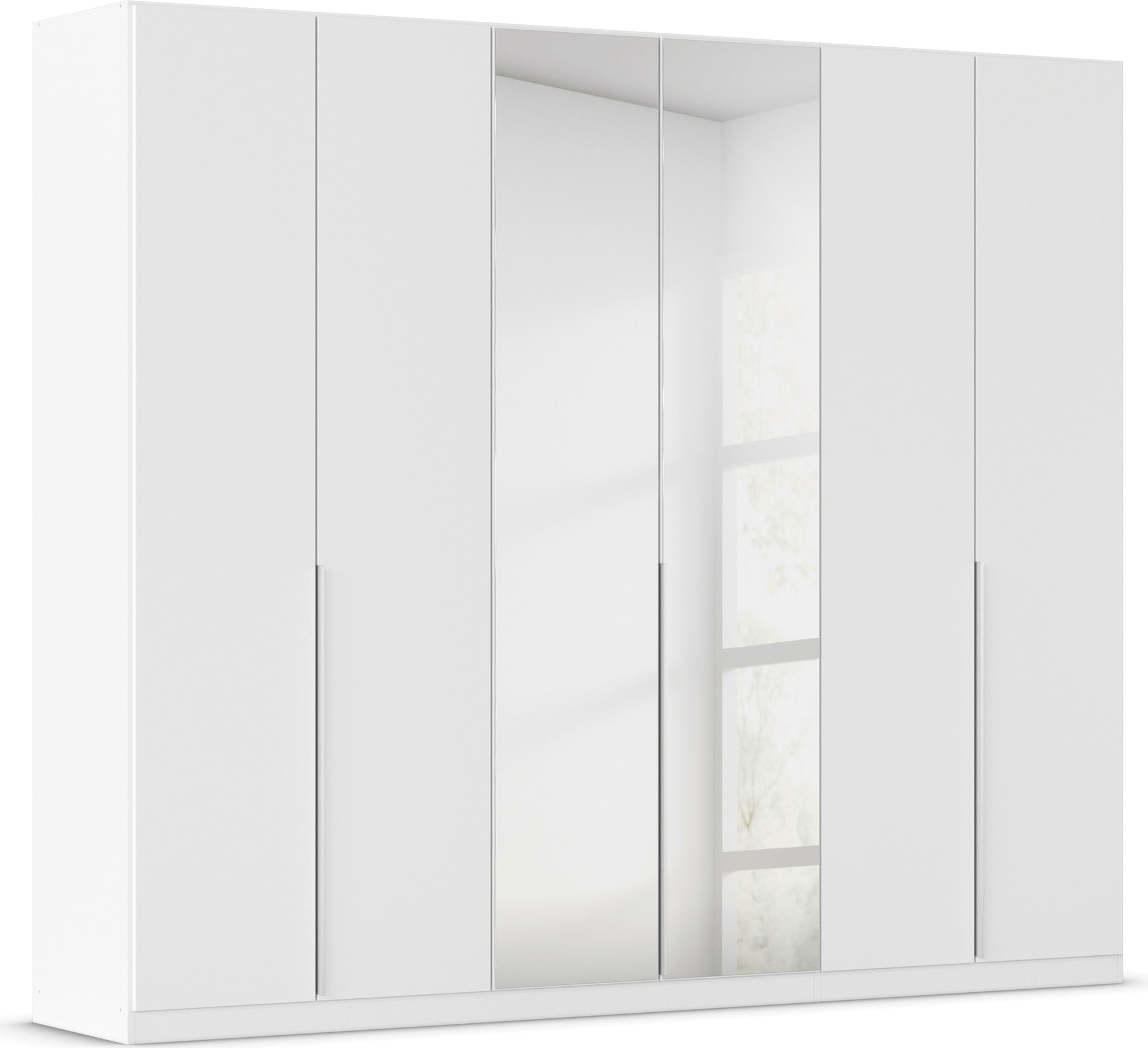 OTTO home Drehtürenschrank "Kleiderschrank Schrank Garderobe AGORDO mit Dekor- oder Hochglanzfront" in zwei Griff-Farben, Breiten 91-405 cm, durchdachte Innenausstattung, in 8 Breiten und 2 Höhen MADE IN GERMANY