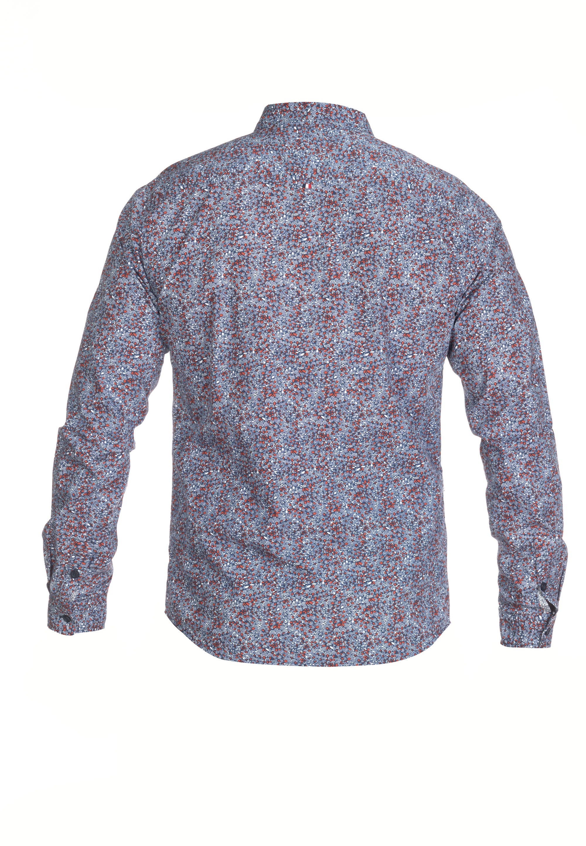 Le Temps Des Cerises Langarmhemd »RETIL«, mit filigranem Alloverprint