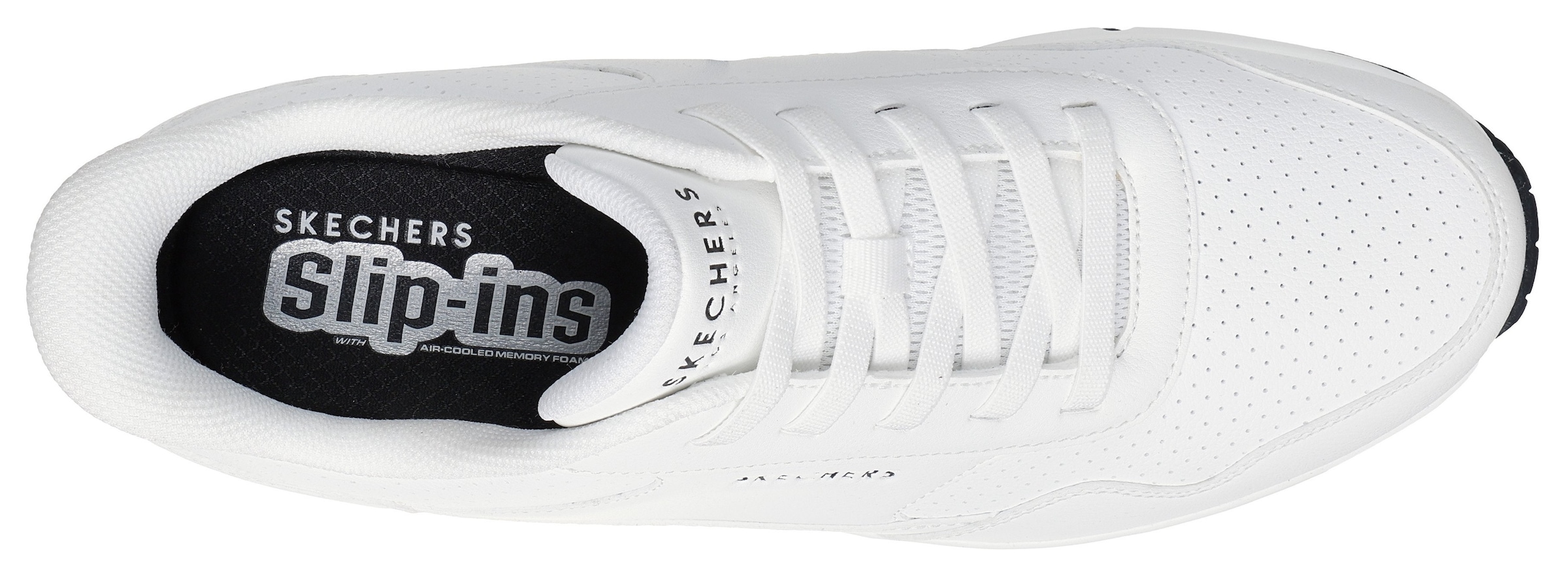 Skechers Slip-On Sneaker »UNO-BANKSIA LUXE«, Keilsneaker, Sneaker mit Luftkissen