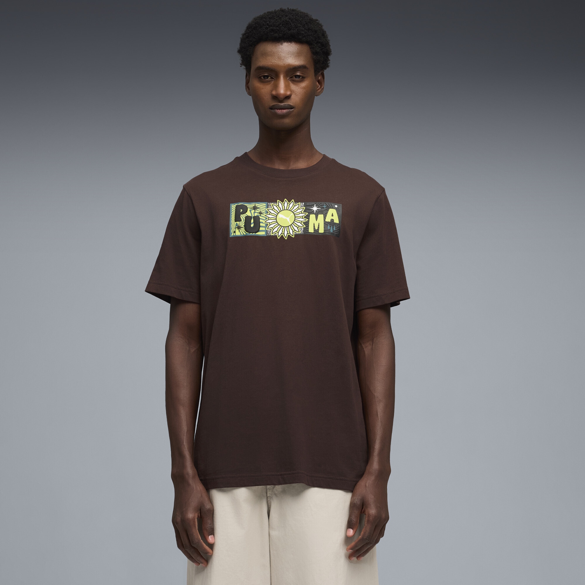 PUMA T-Shirt »Sunset Drive Graphic T-Shirt Herren«