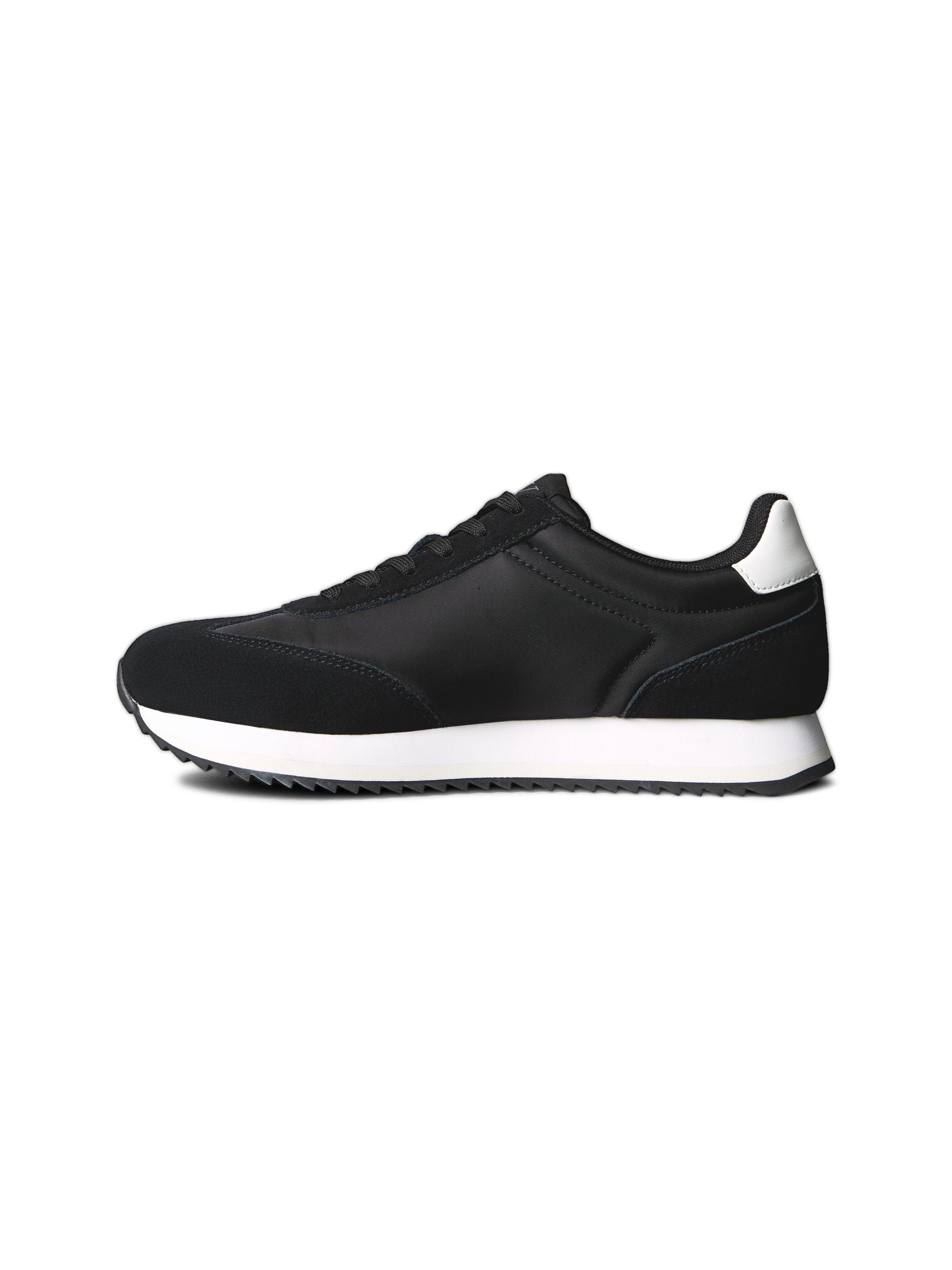 Calvin Klein Jeans Sneaker »RUNNER LACEUP MG NYLON MIX«, Schnürschuh, Halbschuh, Runner-Sneaker mit seitlichem CK-Logo