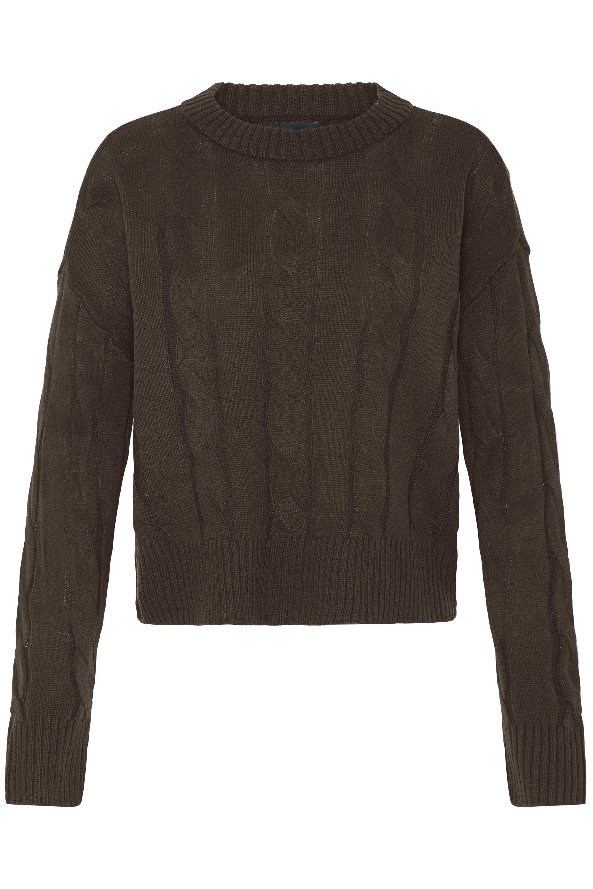 OXMO Strickfleece-Pullover "Strickpullover OXKimni"