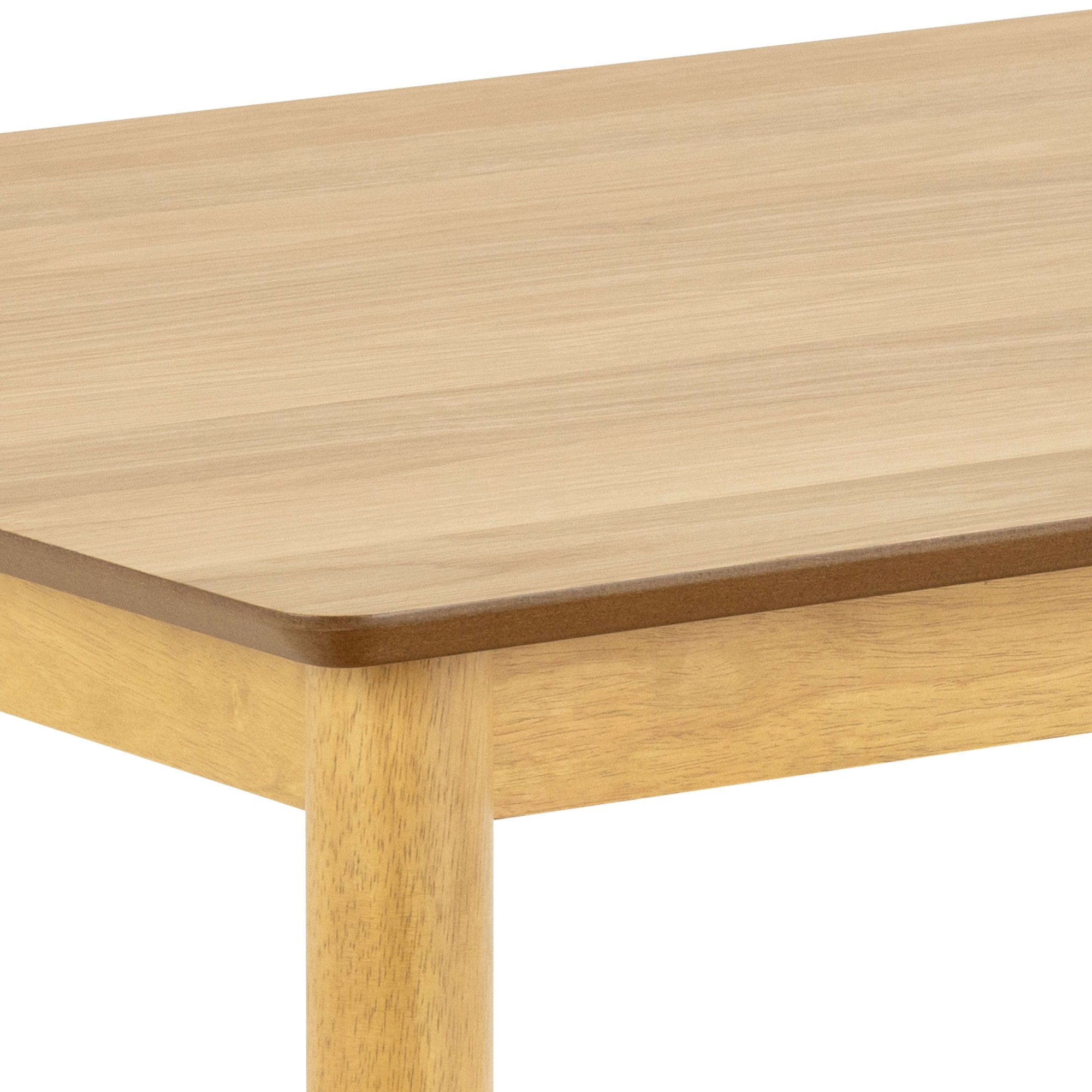 ACTONA GROUP Esstisch »Barlow«, Esstisch, matt Eiche Lack Furnier, Gestell matt Eiche, 120x80x74.8cm