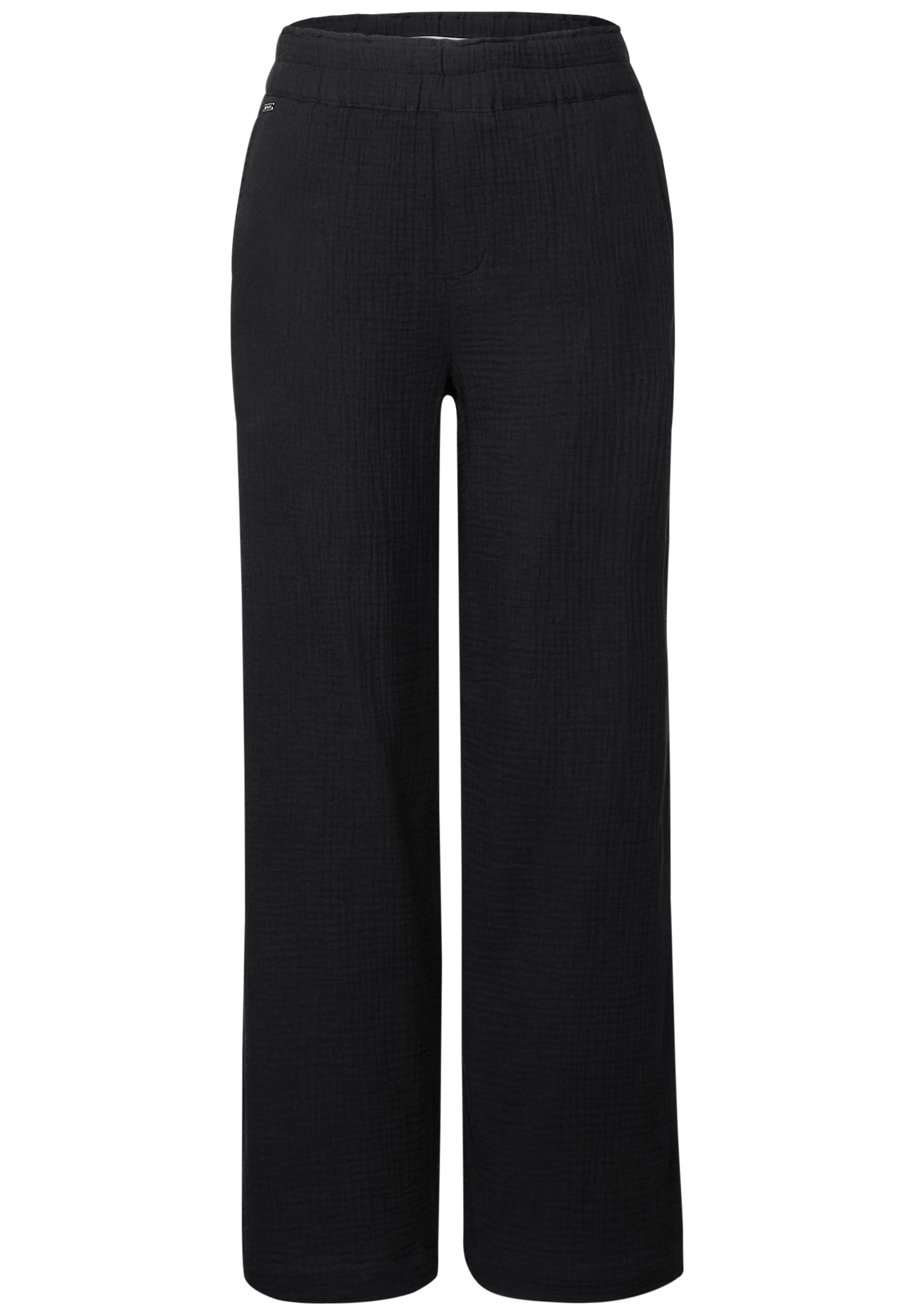 STREET ONE Stoffhose, Sommerhose in Struktur-Optik