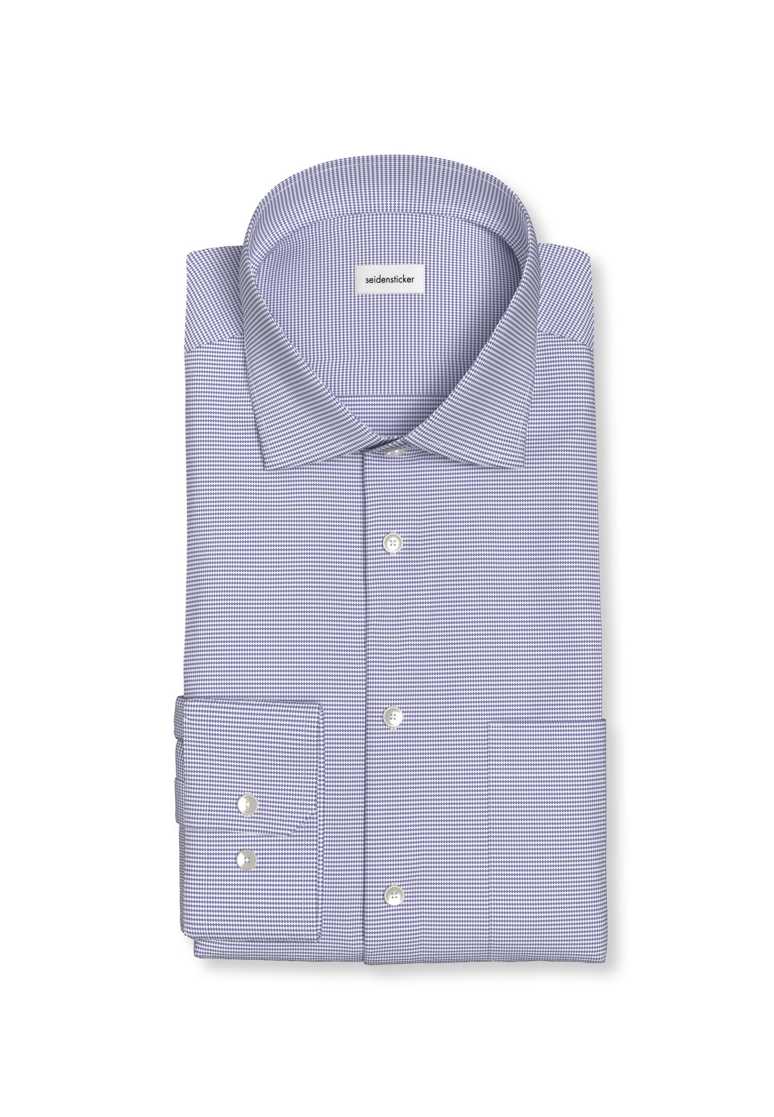 seidensticker Businesshemd »Schwarze Rose« Regular 1/1 Extra lang Kentkragen Struktur