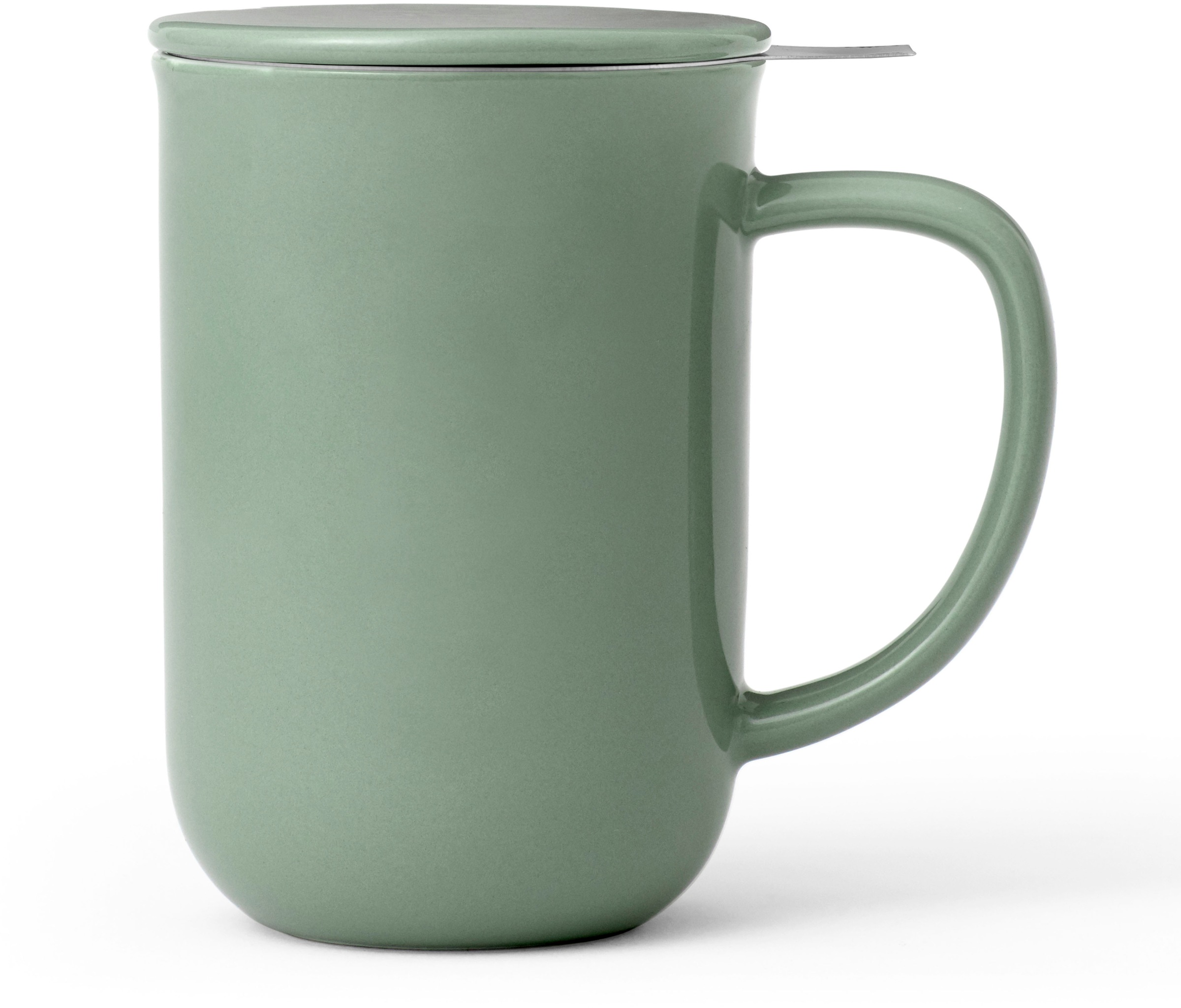 VIVA SCANDINAVIA Tasse "Balance", Porzellan, mit Teesieb und Deckel, 500 ml