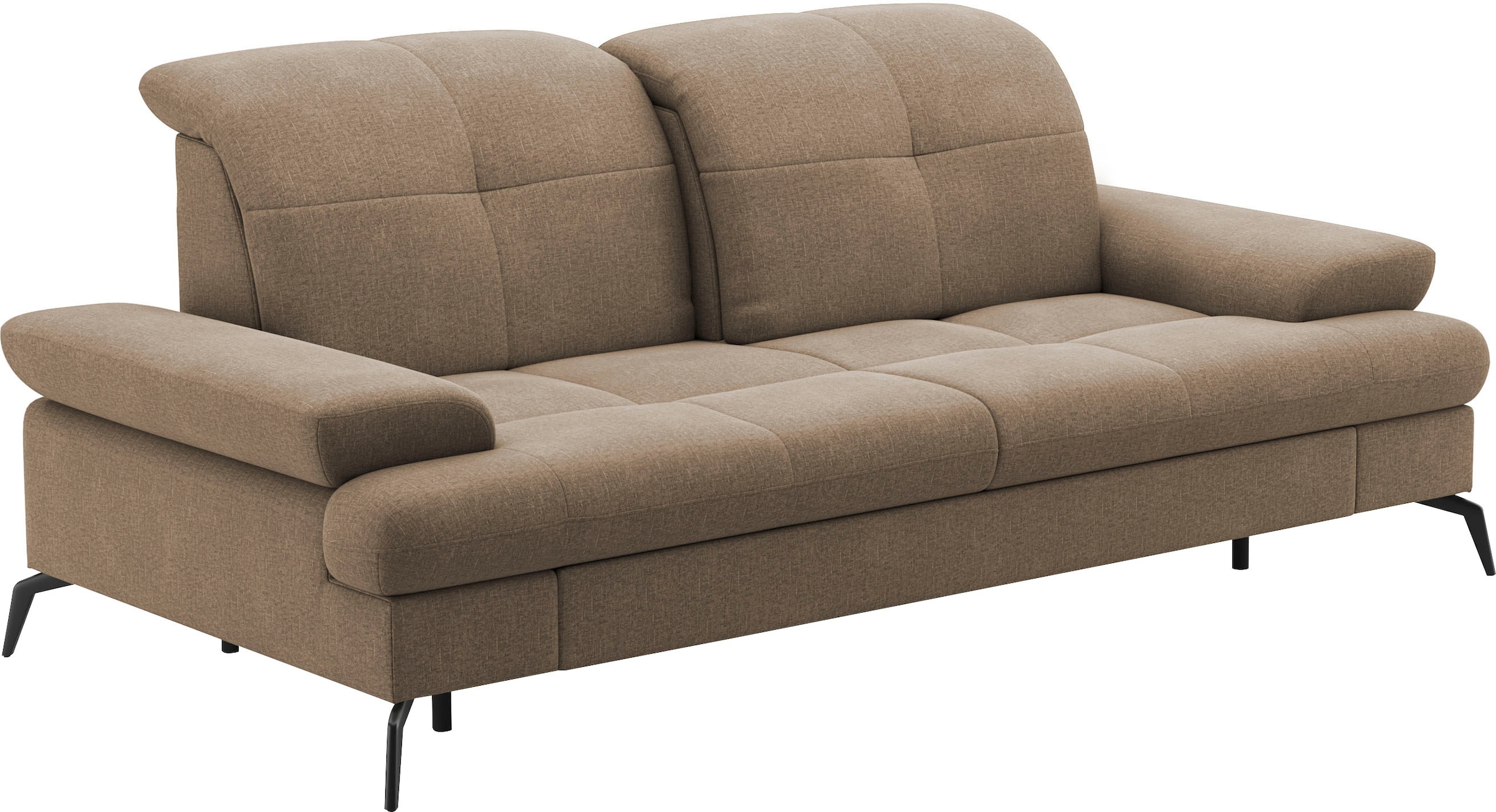 sit&more 2,5-Sitzer »Amica, inkl. Sitztiefenverstellung und Armteilverstellung«, wahlweise mit Kopfteilverstellung und Bettfunktion