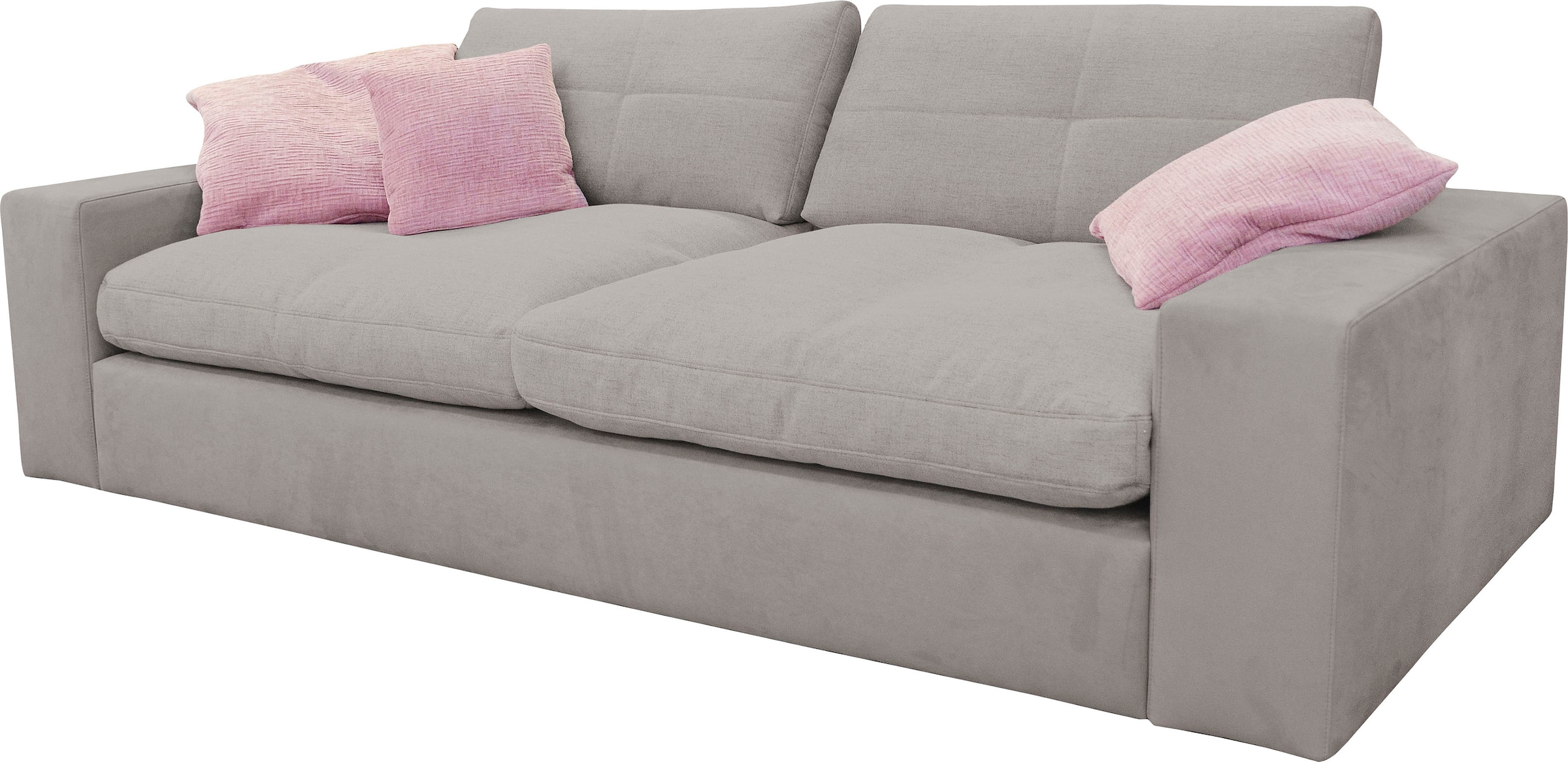 alina Big-Sofa »Sandy«, in Cord, mit losen Sitz und Rückenkissen