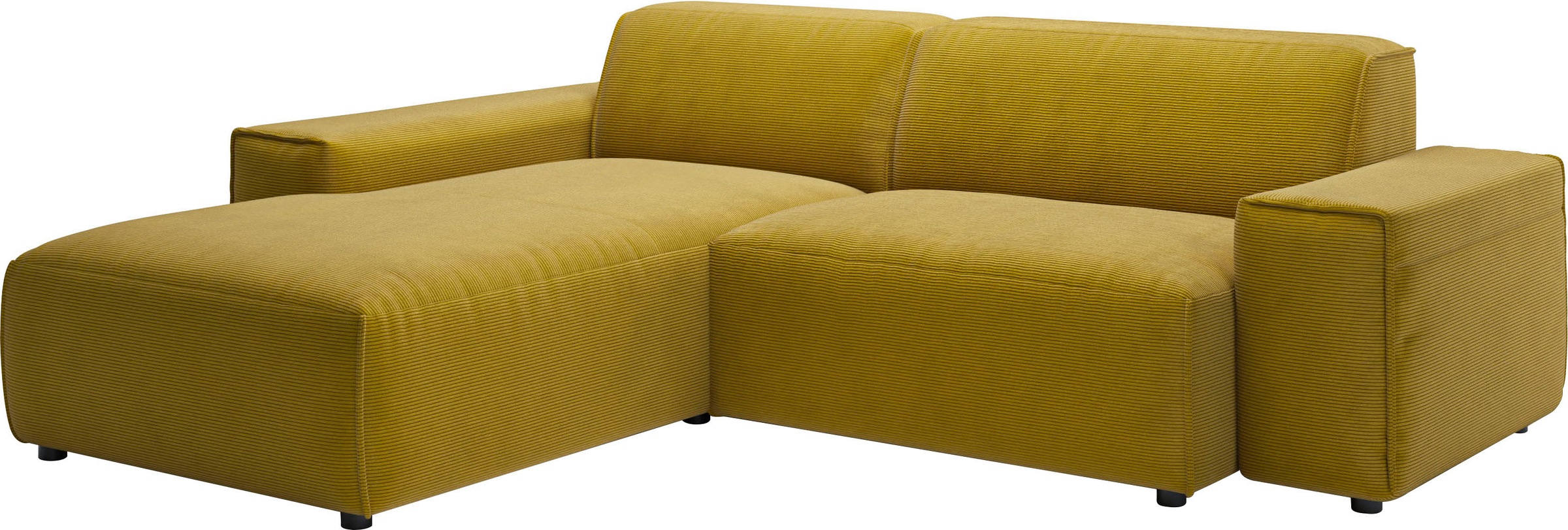 andas Ecksofa »Glimminge L-Form  auch in Breitcord, Feincord + Easy care-Bezug,« Breite 234,  Zierkissen