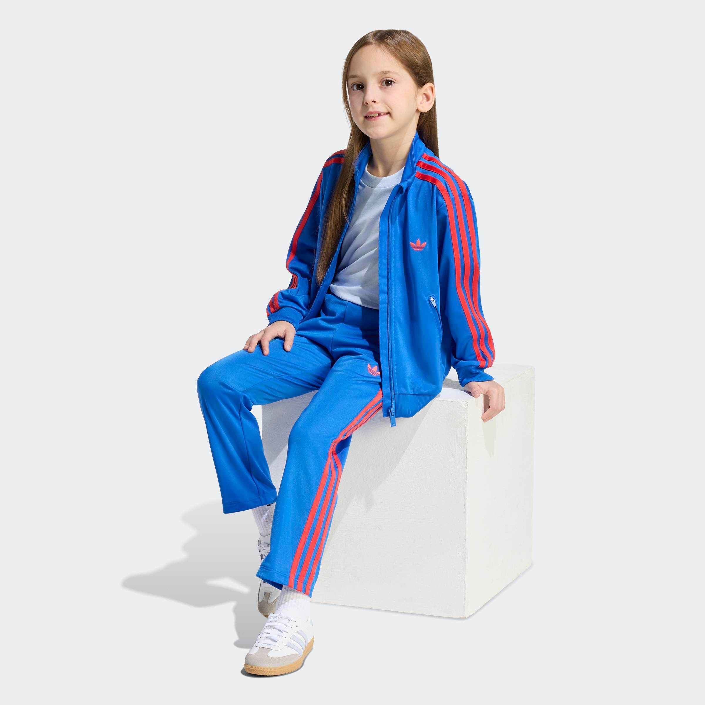 adidas Originals Trainingsanzug »FIREBIRD TS« 2 tlg. für Kinder, zweiteiliges Set, aus Polyester