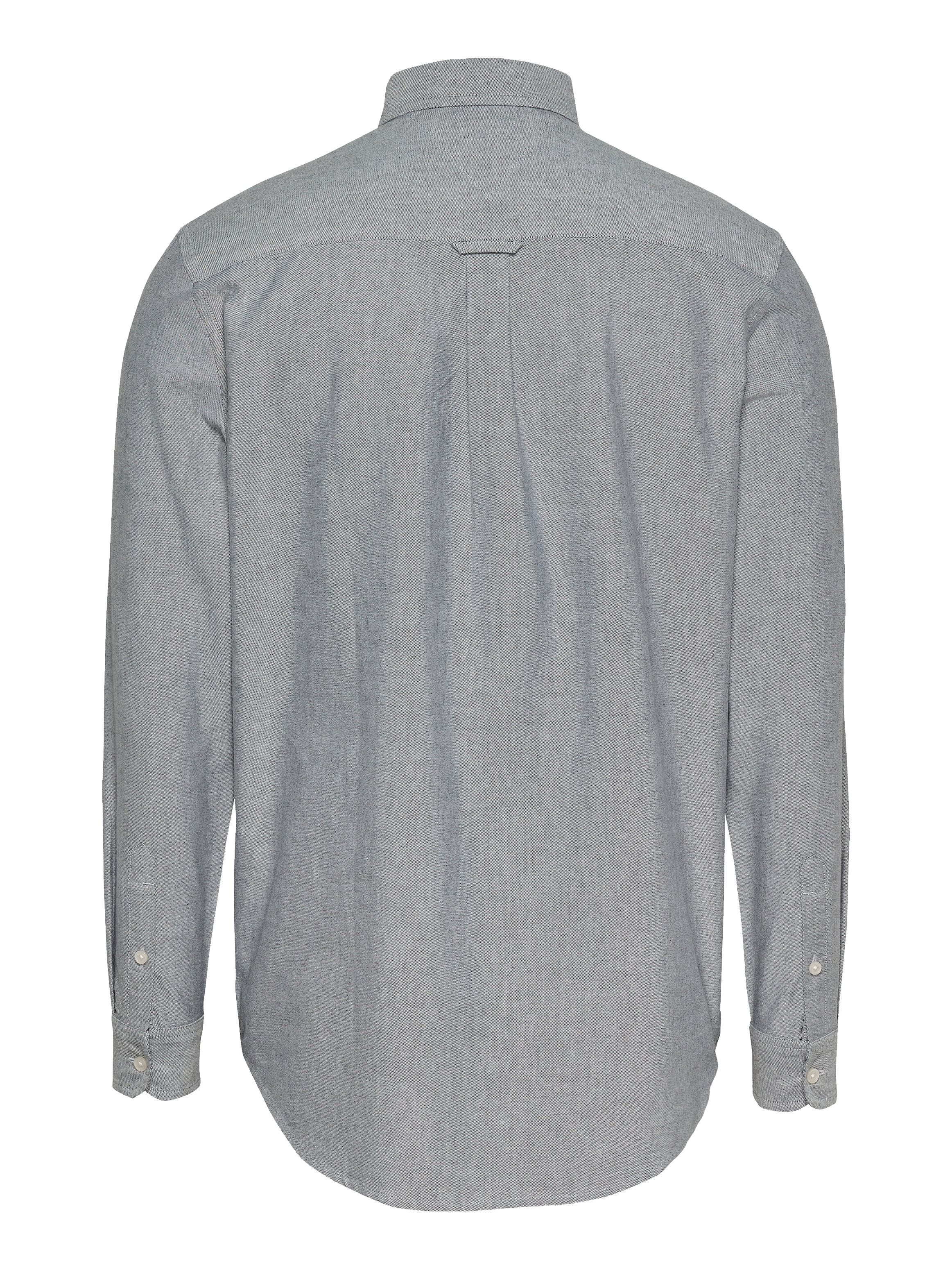 Tommy Jeans Langarmhemd »TJM REG OXFORD SHIRT EXT«, Mit Rundhalsausschnitt