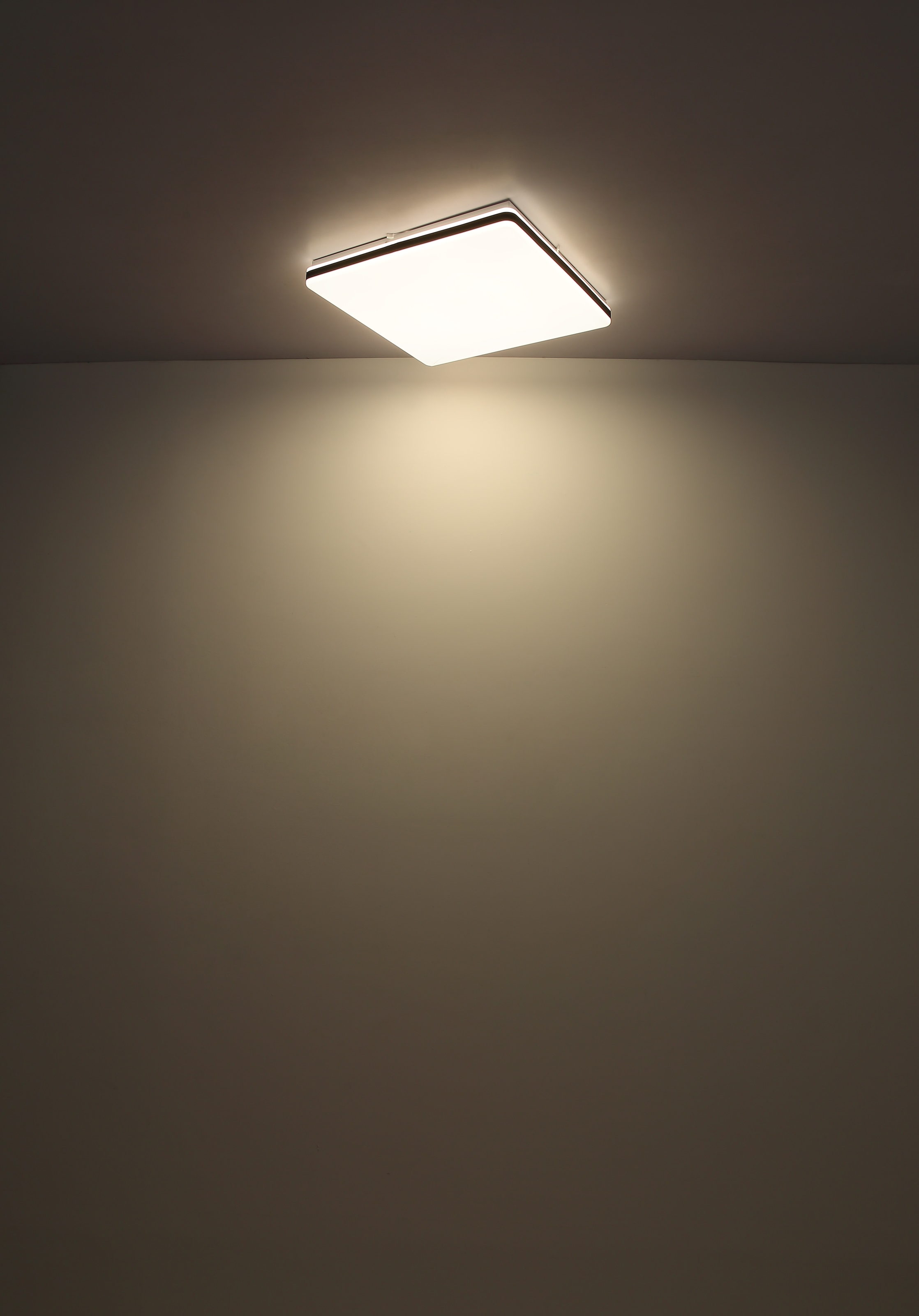 GLOBO LIGHTING LED Deckenleuchte »ULLY«, Leuchtmittel LED-Modul | LED fest integriert, Deckenlampe/quadratisch/Wohnzimmer/Schlafzimmer/CCT 2700-6500K